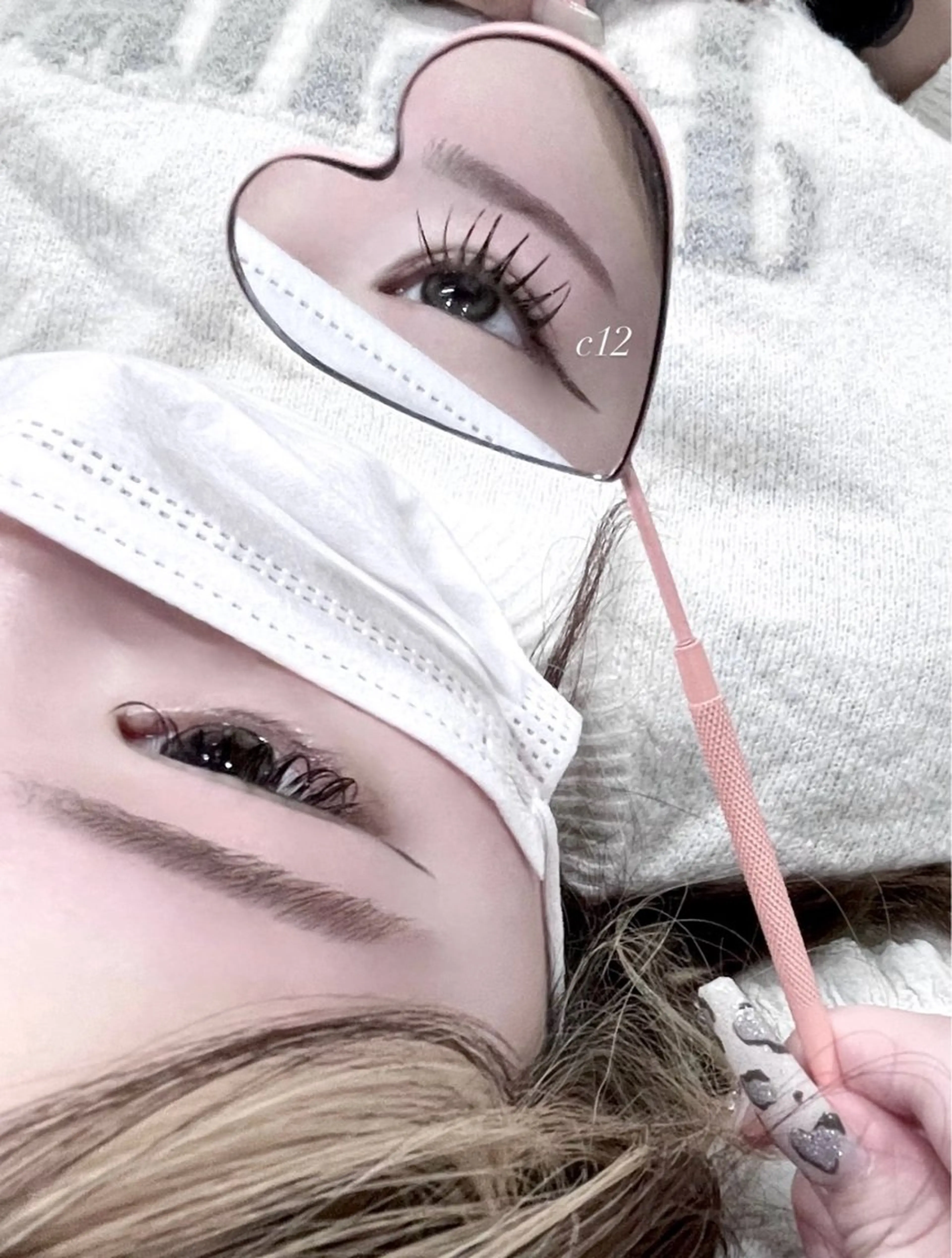 マツエク・マツパ Cカール Hinano ♡の眉毛・アイブロウイメージ