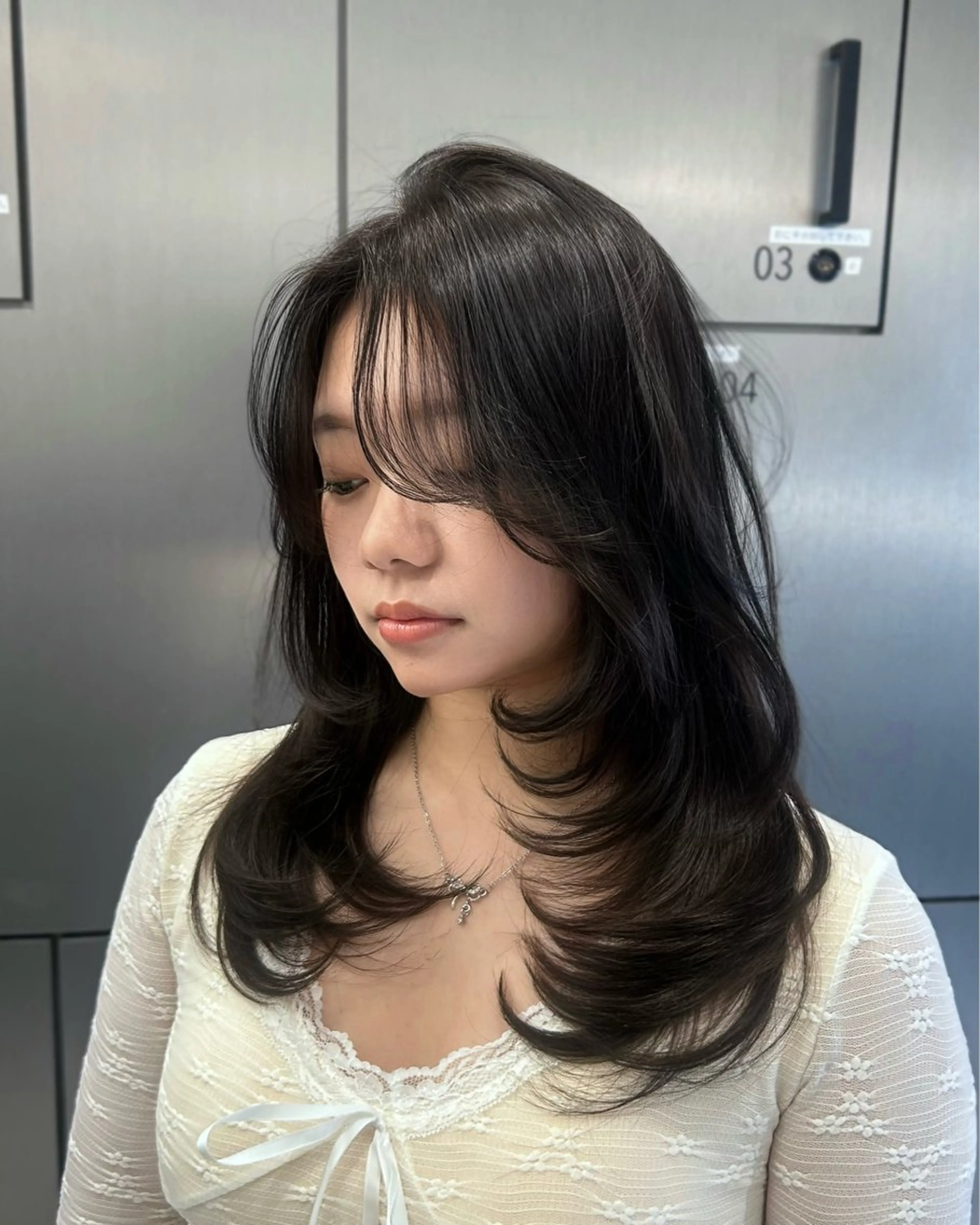 ロング レイヤーカット カット ヘアカラー トリートメント 大人レイヤー/艶髪 🇺🇸TOMONAのヘアスタイル