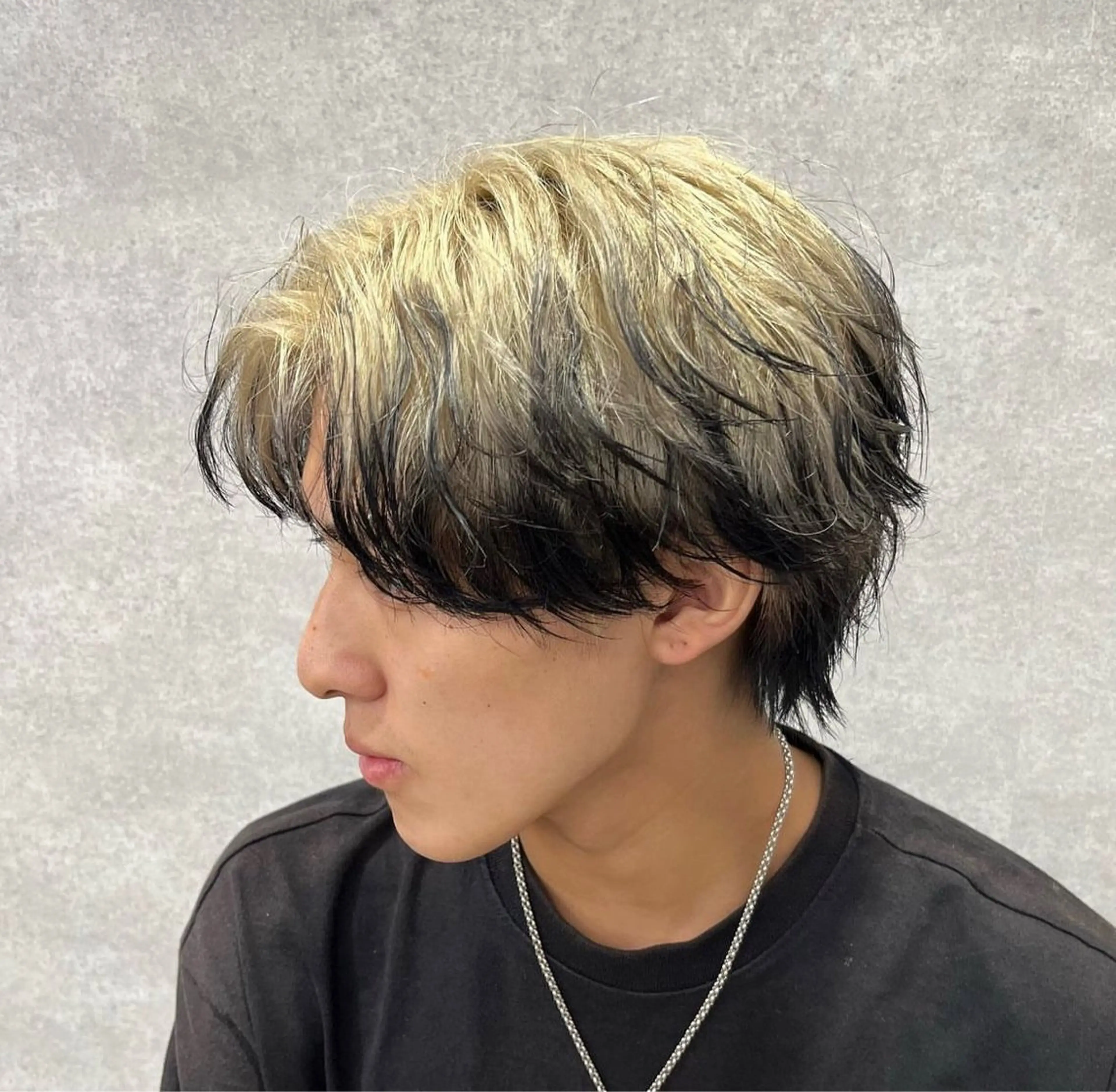 ショート カラー パーマ メンズ カット パーマ 🔥スパイキー 特化🔥菊水皐暉🔥のヘアスタイル