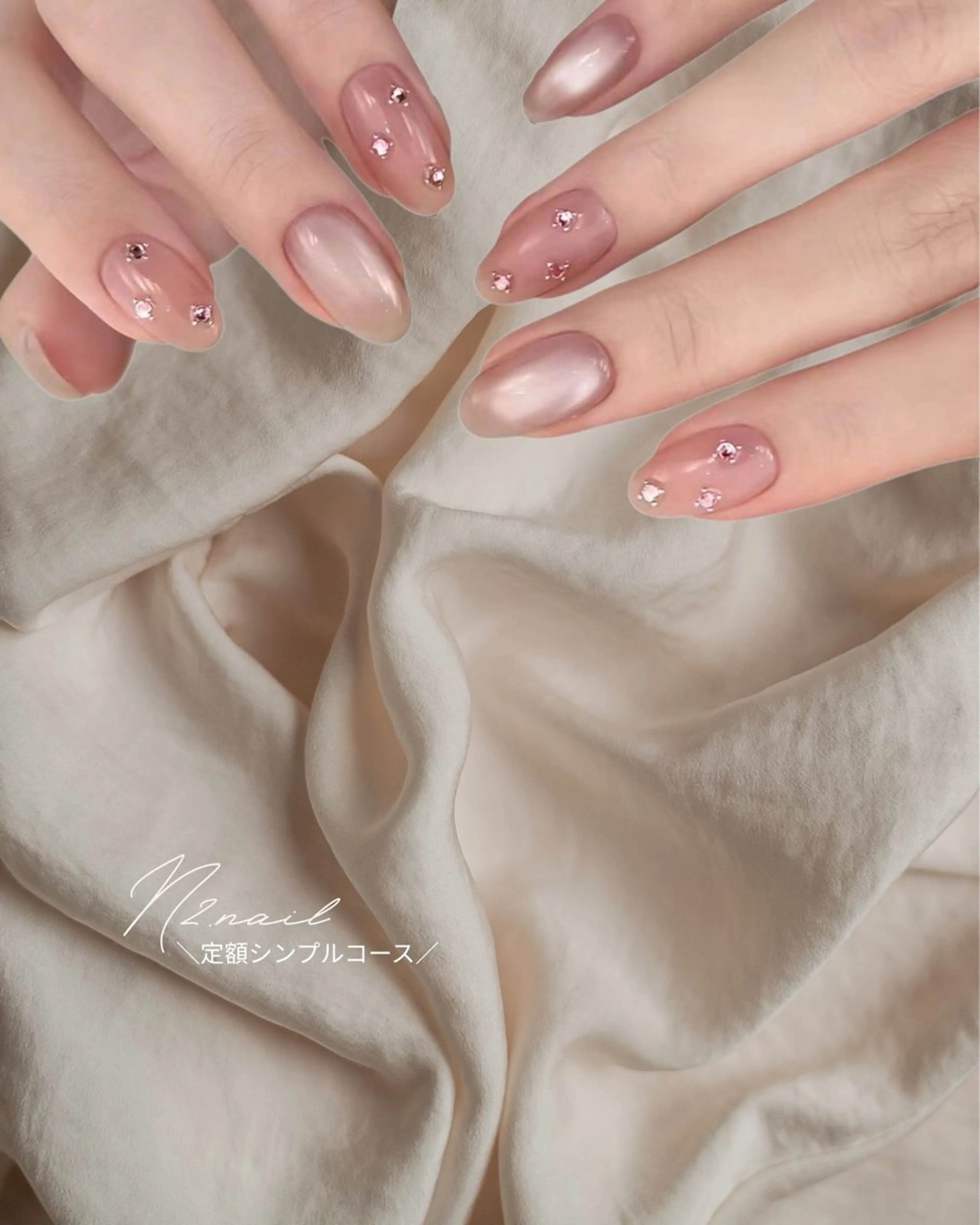ミディアム ハンドネイル N2.nail所属・N2 nailのネイルデザイン