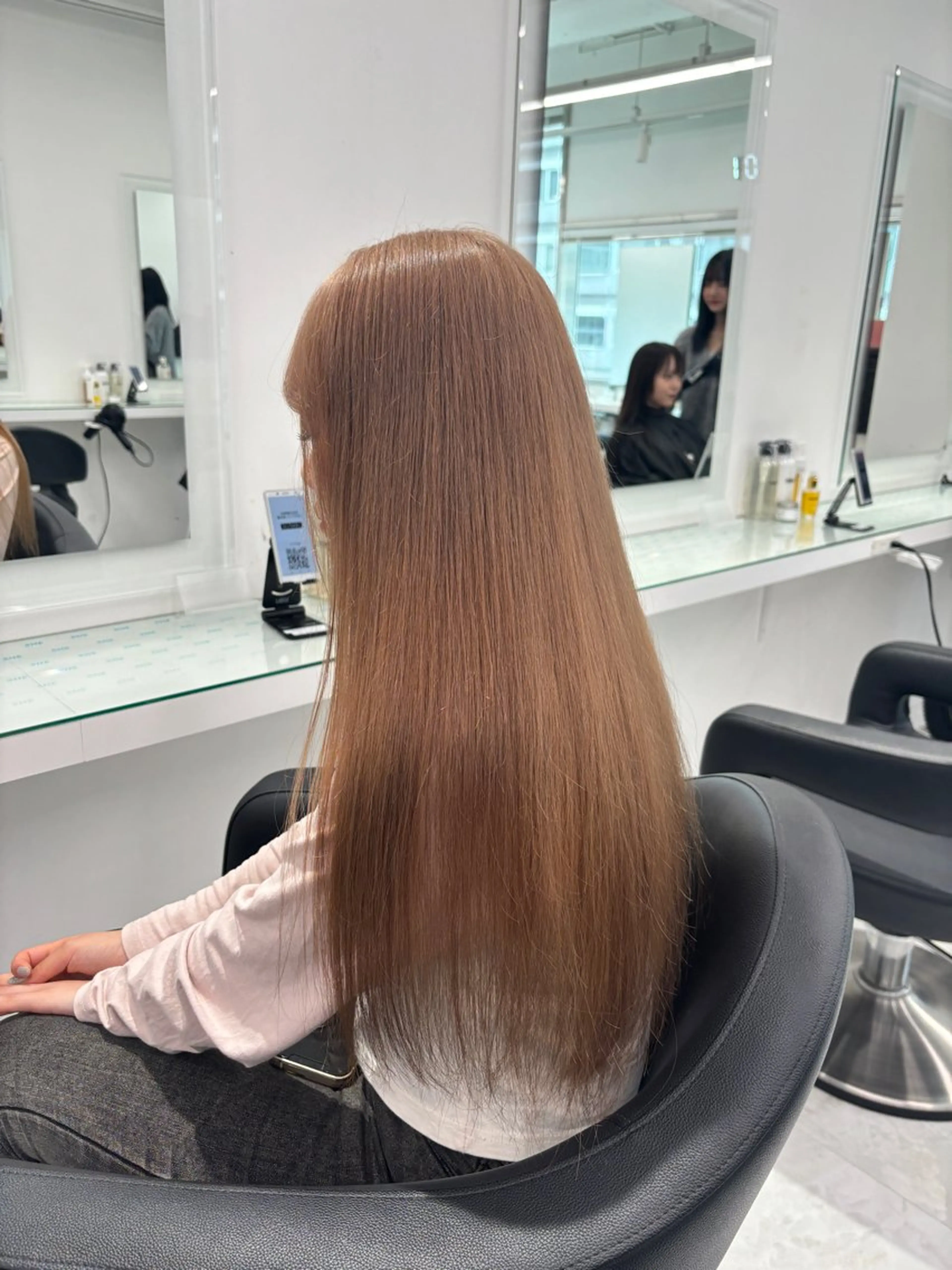 ロング カラー 💖ミルクティー💖 あかり💖のヘアスタイル