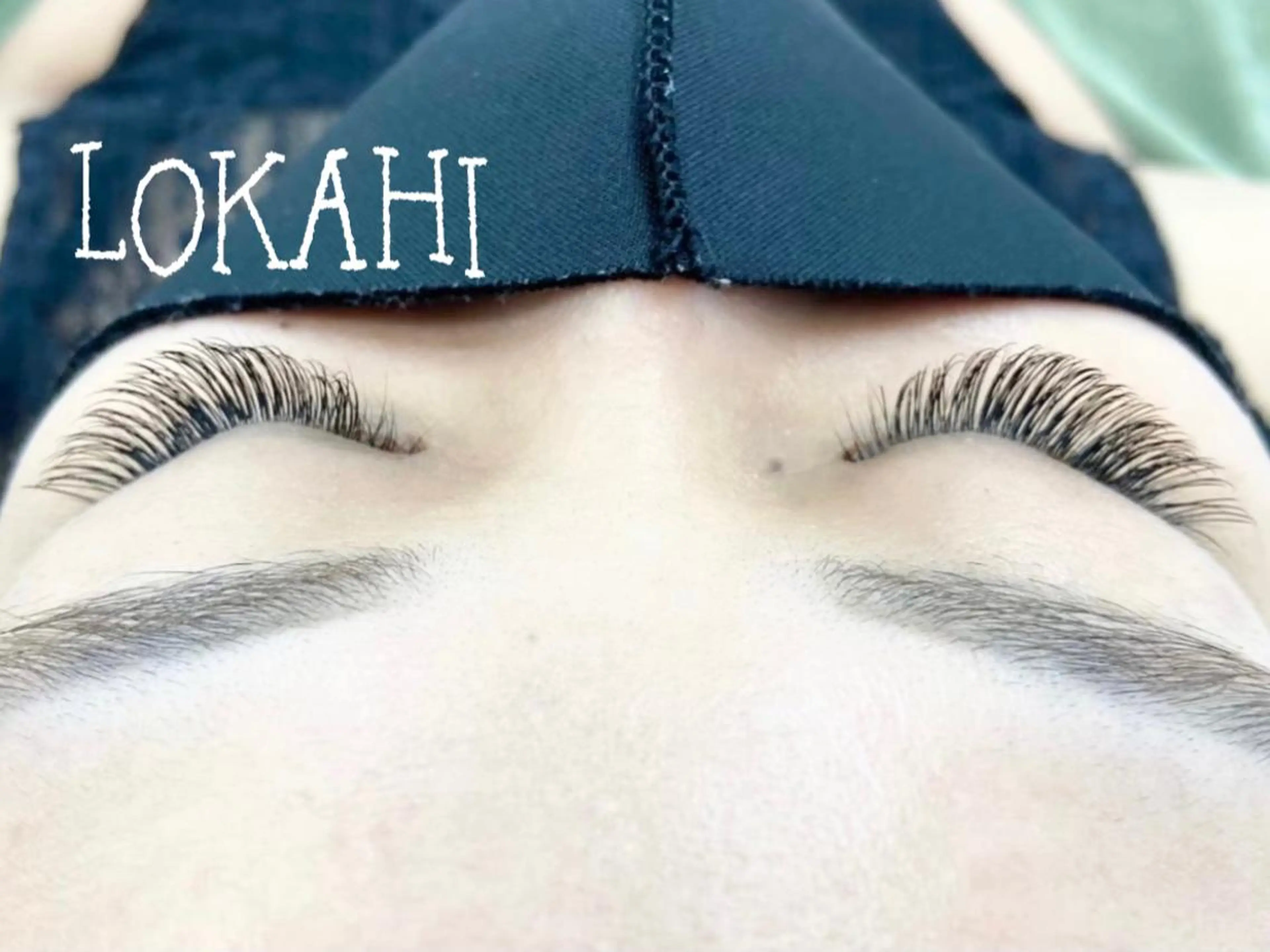 マツエク・マツパ フラットラッシュ LOKAHI HIRAIのマツエク・マツパデザイン