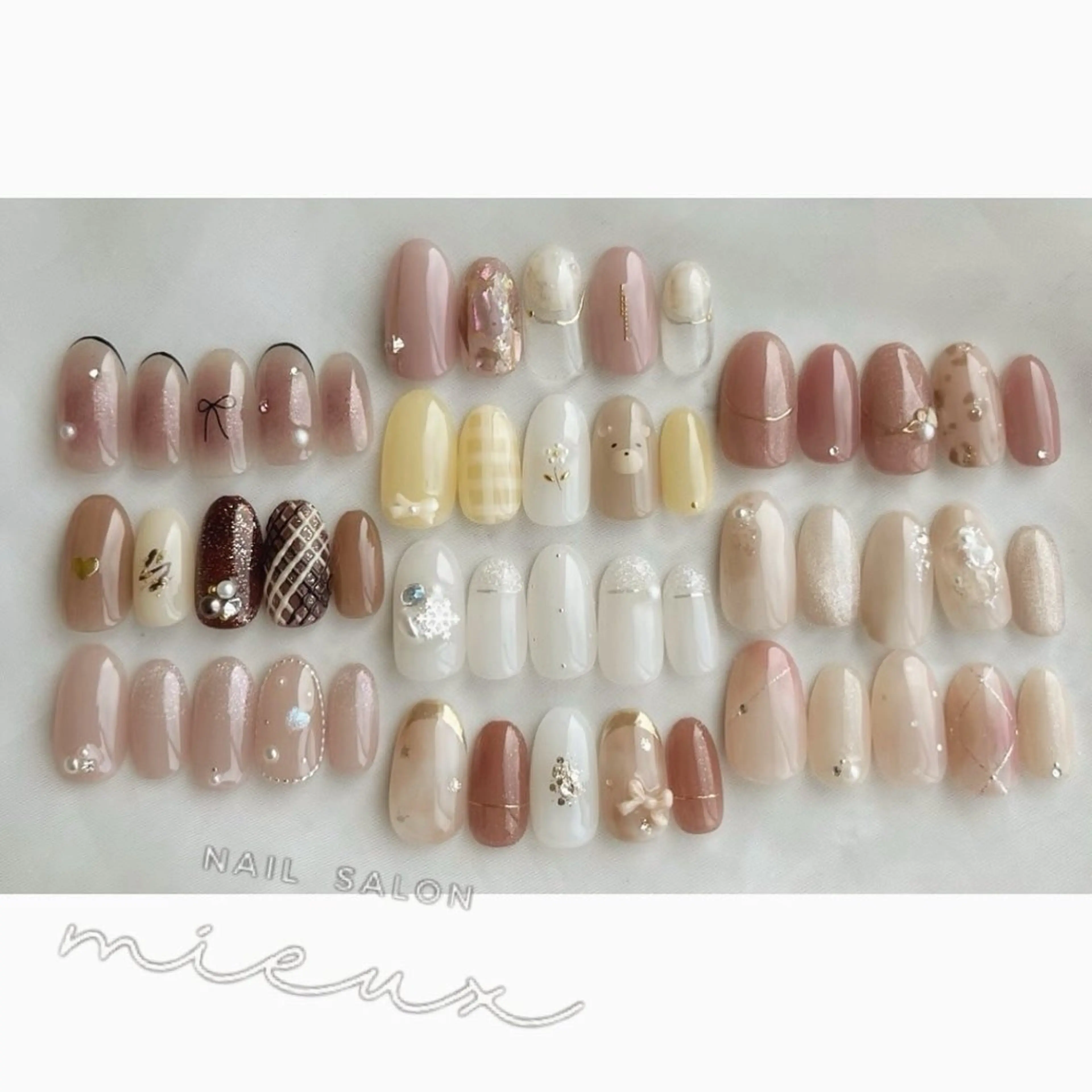 ネイル ハンドネイル mieux ariiiのネイルデザイン