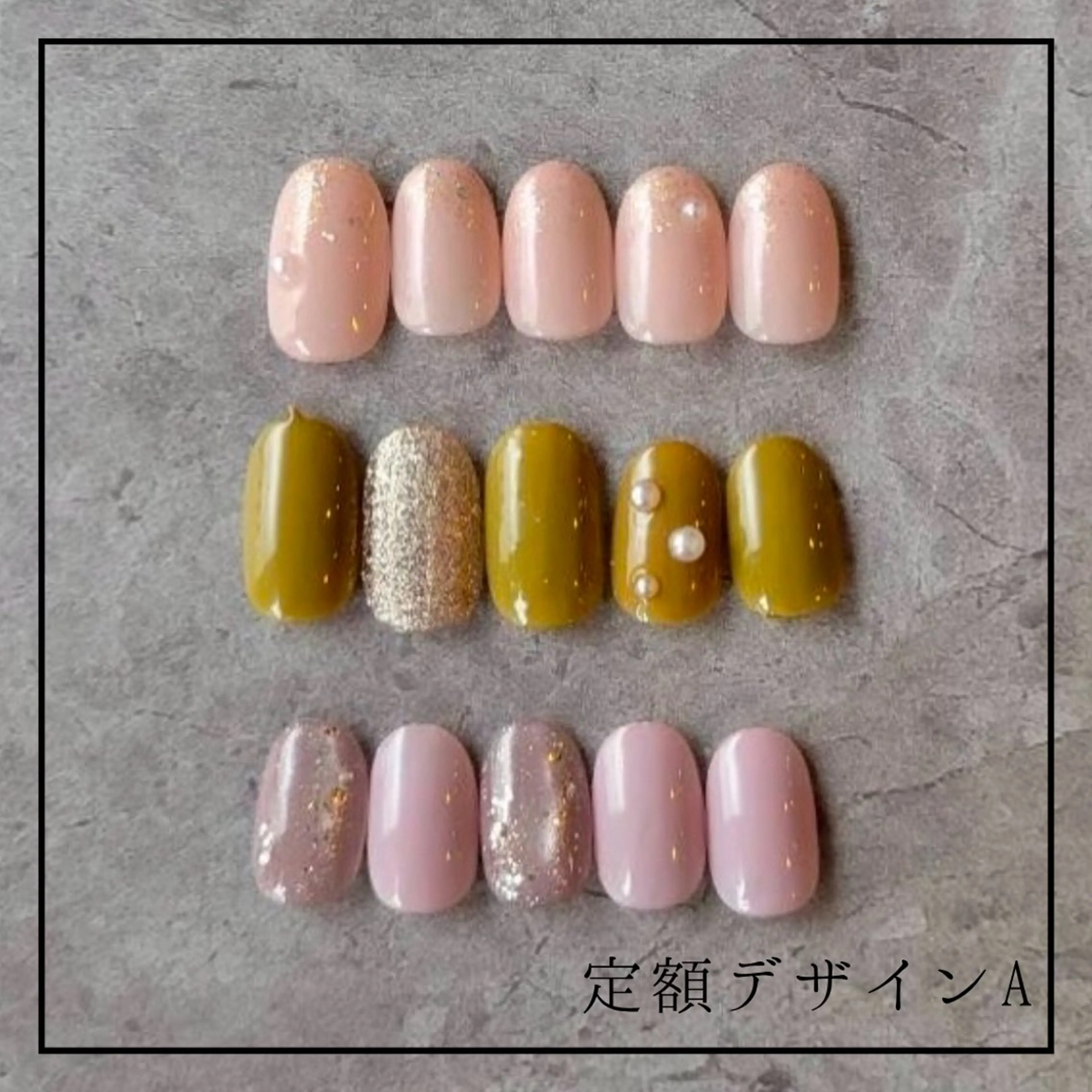 ▪️定額A(画像のデザイン)【ハンド】＋オフ・丁寧ケア込みの写真