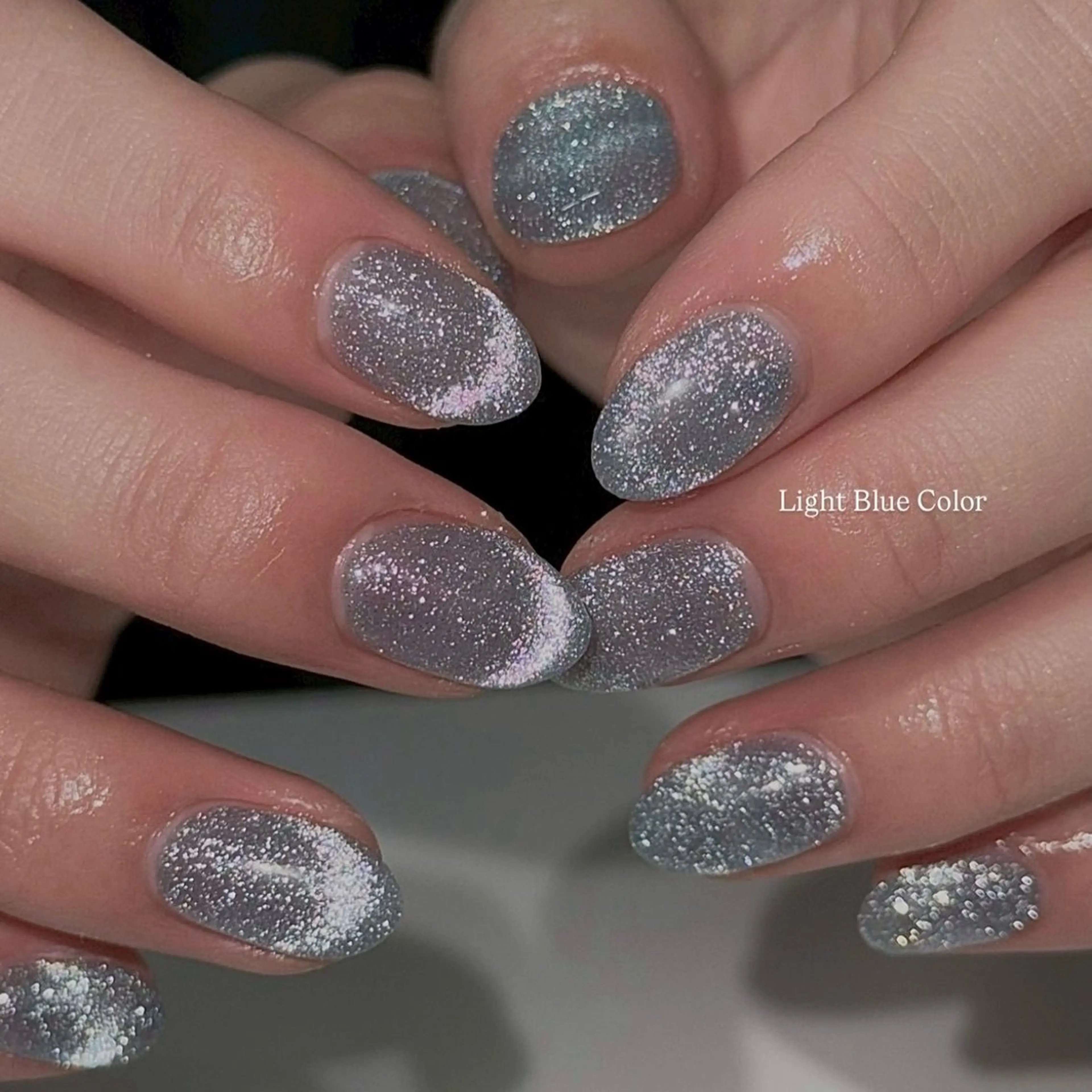 【オフあり/限定】韓国•ワンホン系マグネットネイルの写真