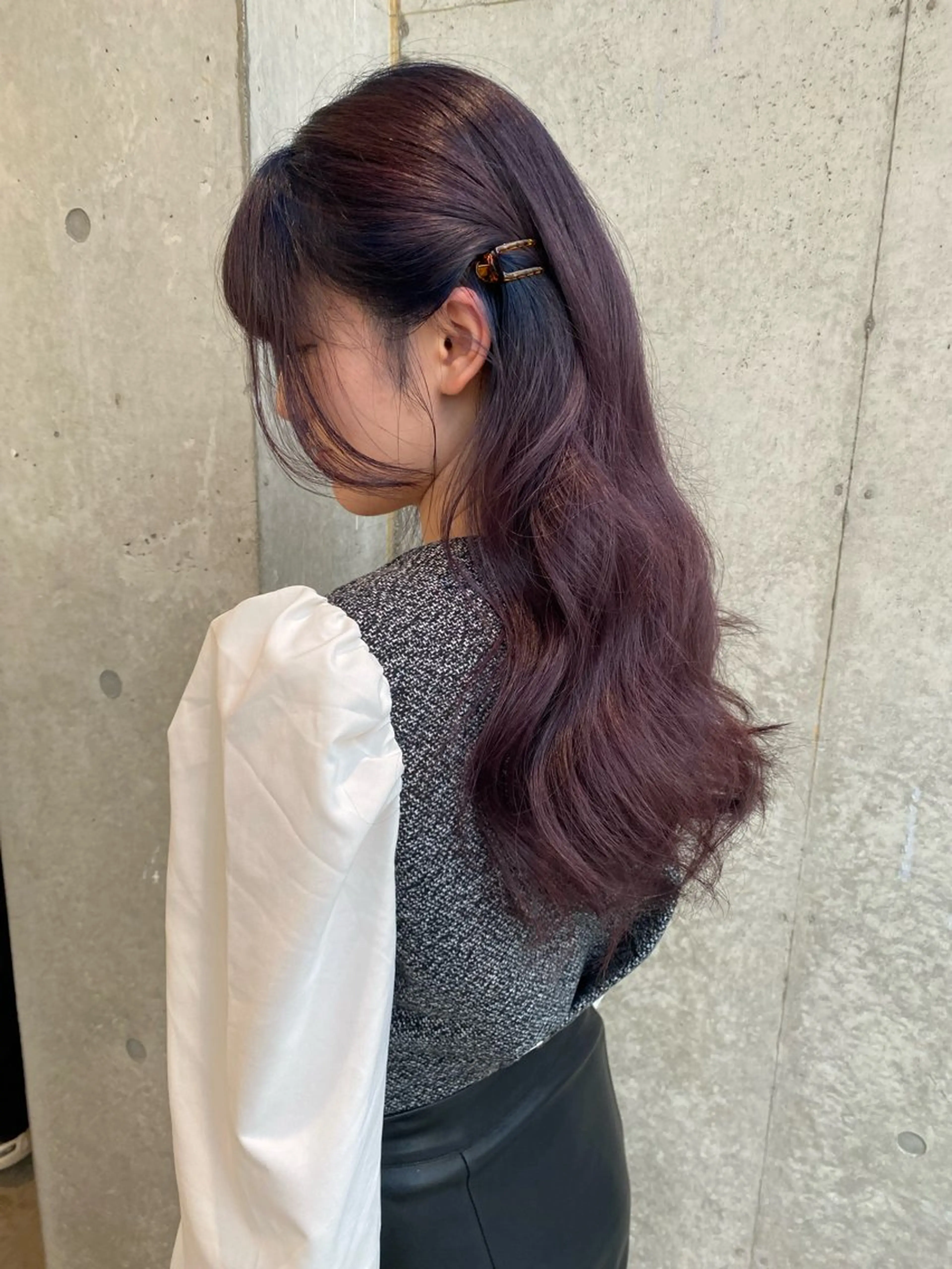ロング カラー カット ヘアカラー トリートメント レイヤー/柔色 カラー/SAkiのヘアスタイル