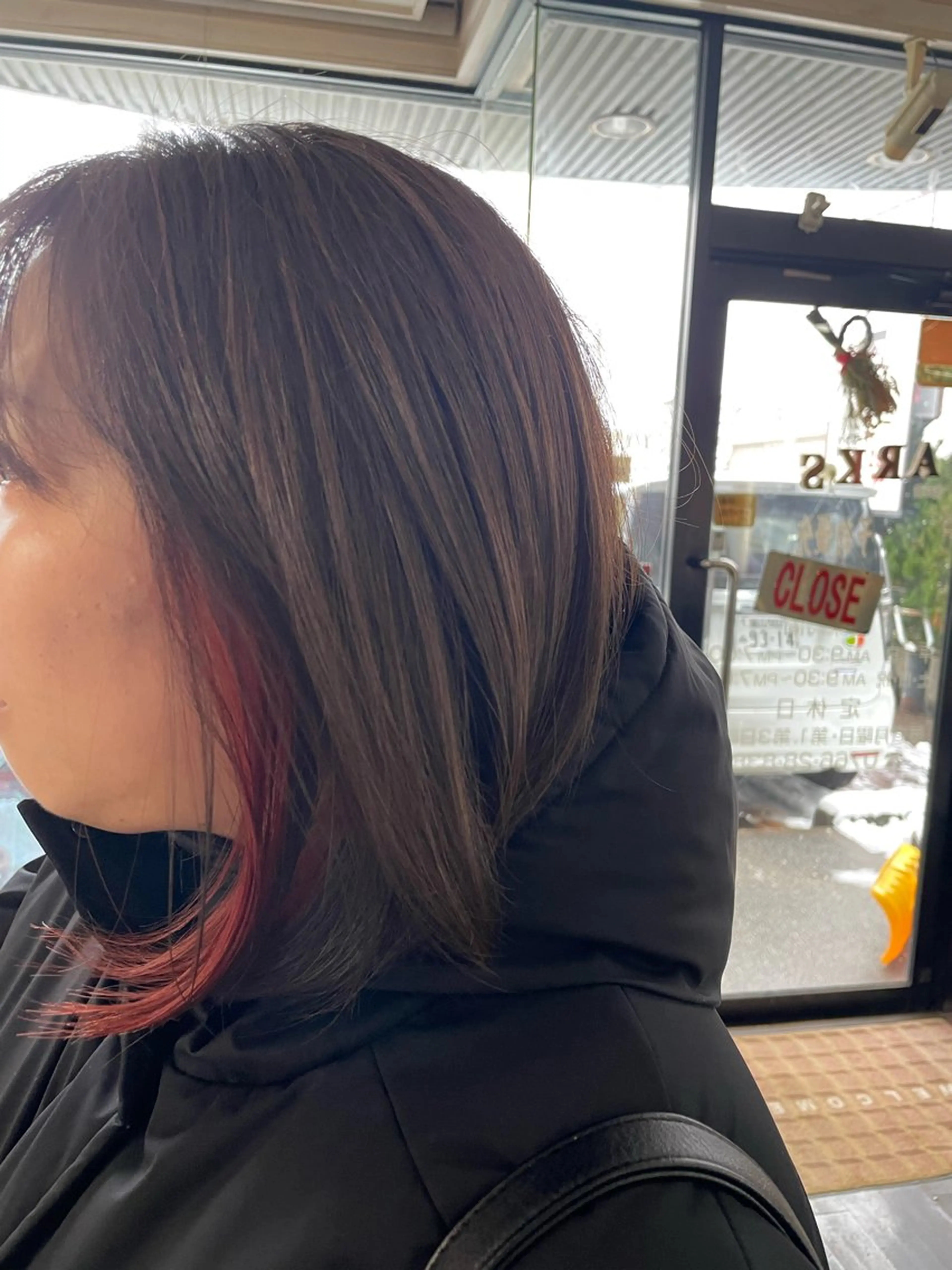 カラー ヘアカラー 美容室アークス所属・美容室ARKS 黒田杏奈のマツエク・マツパデザイン
