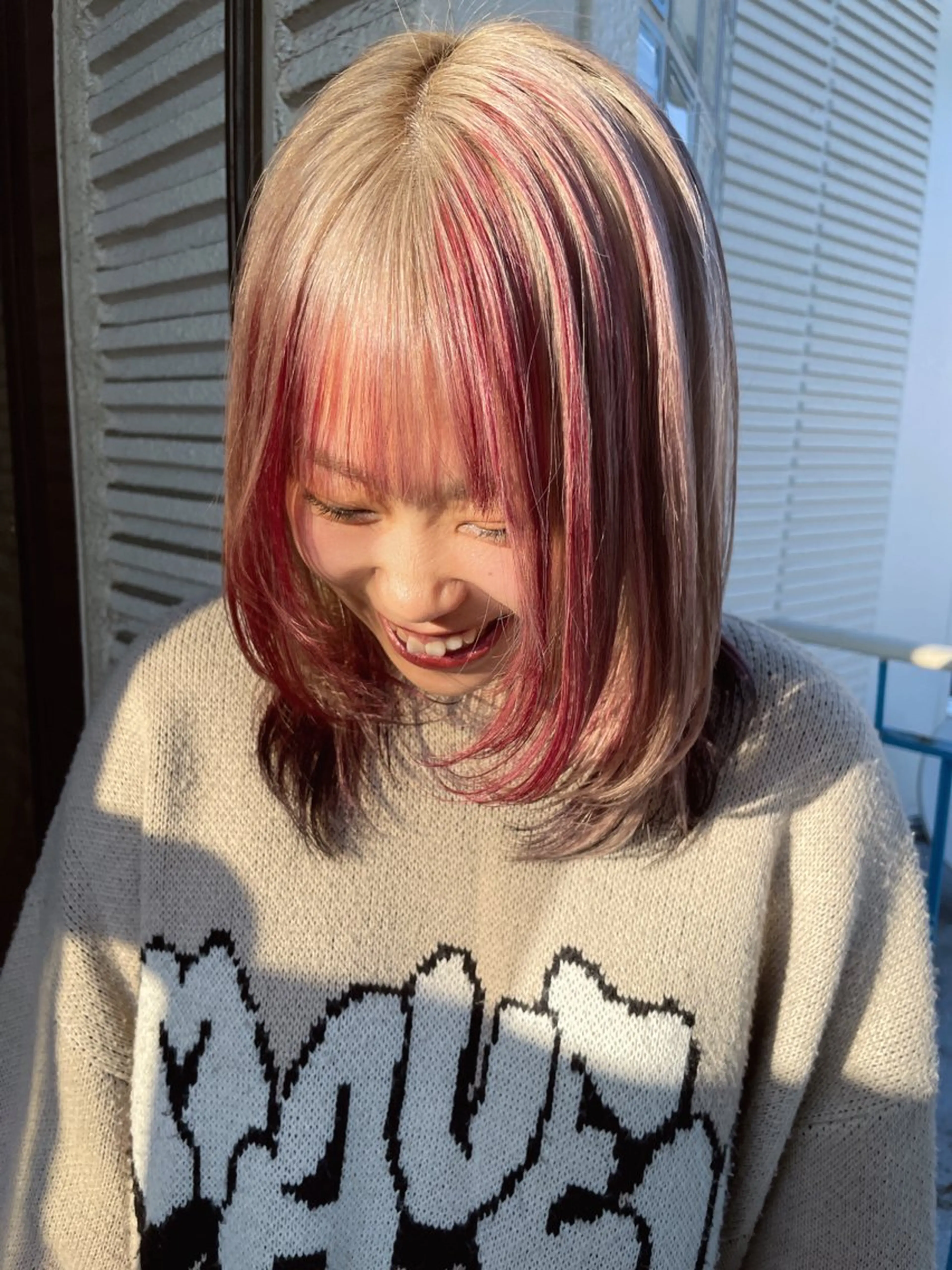 ミディアム JIEN MIUのヘアスタイル
