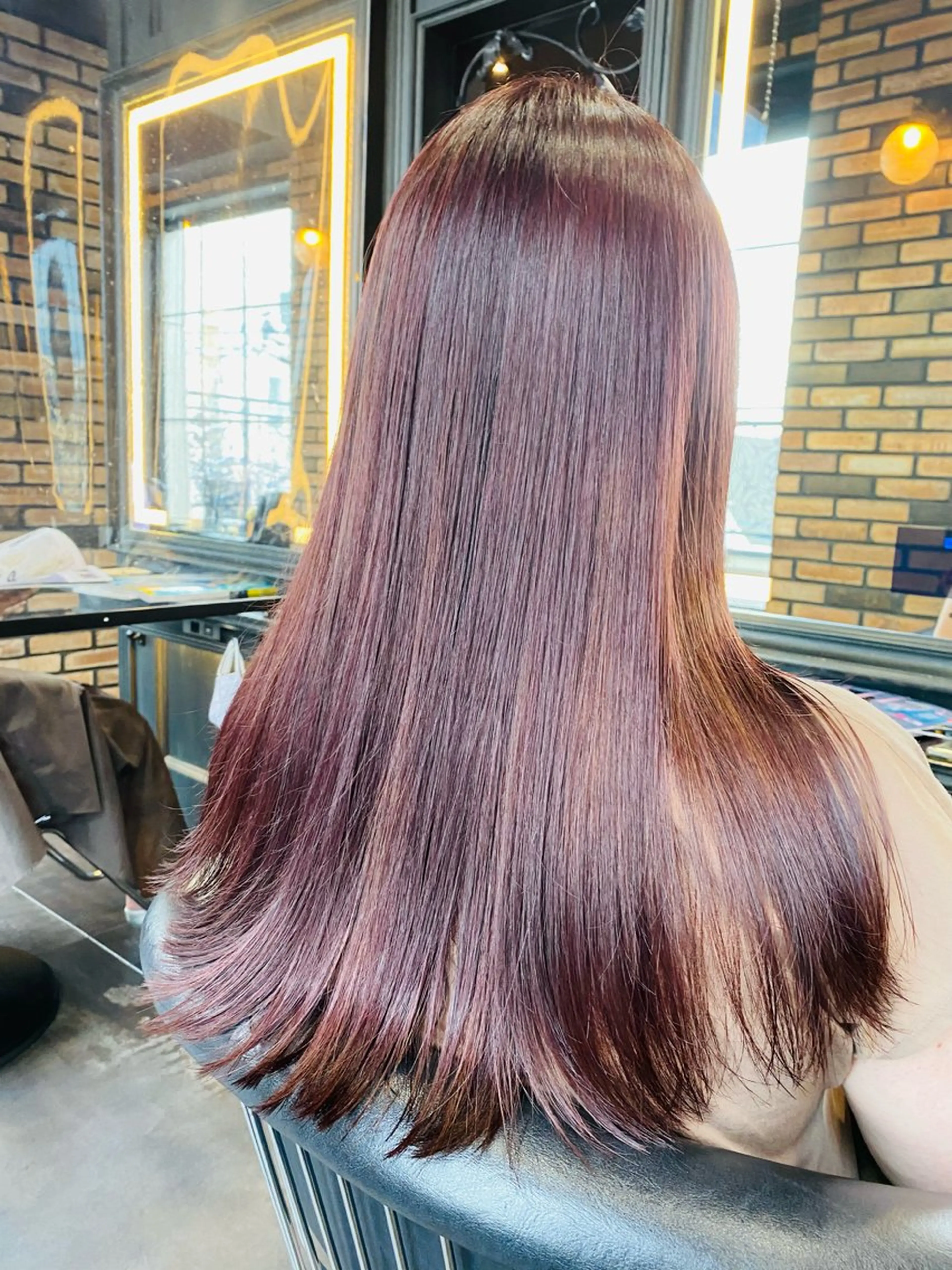 セミロング カラー LUCIE 吉祥寺所属・✨顔周り✂️レイヤー /艶カラー得意🌈将のヘアスタイル