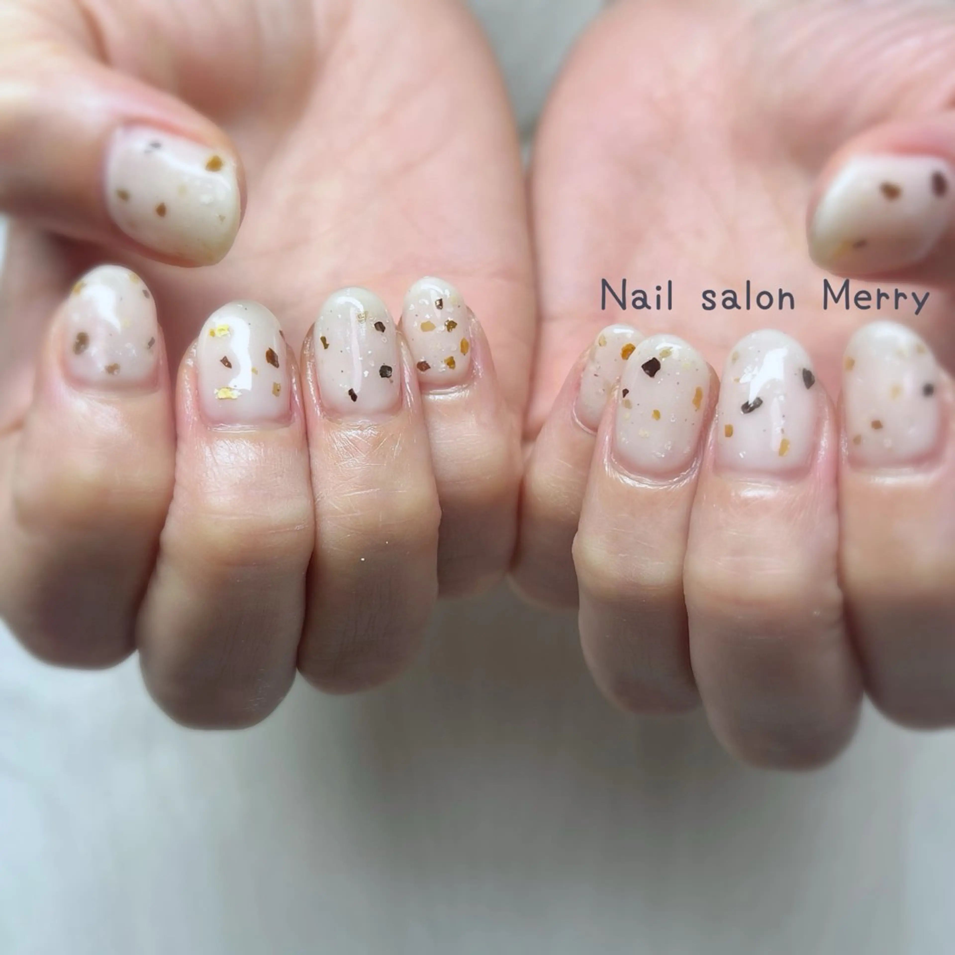 ネイル ブラウン ワンカラーネイル ハンドネイル Nail salon Merryのその他イメージ