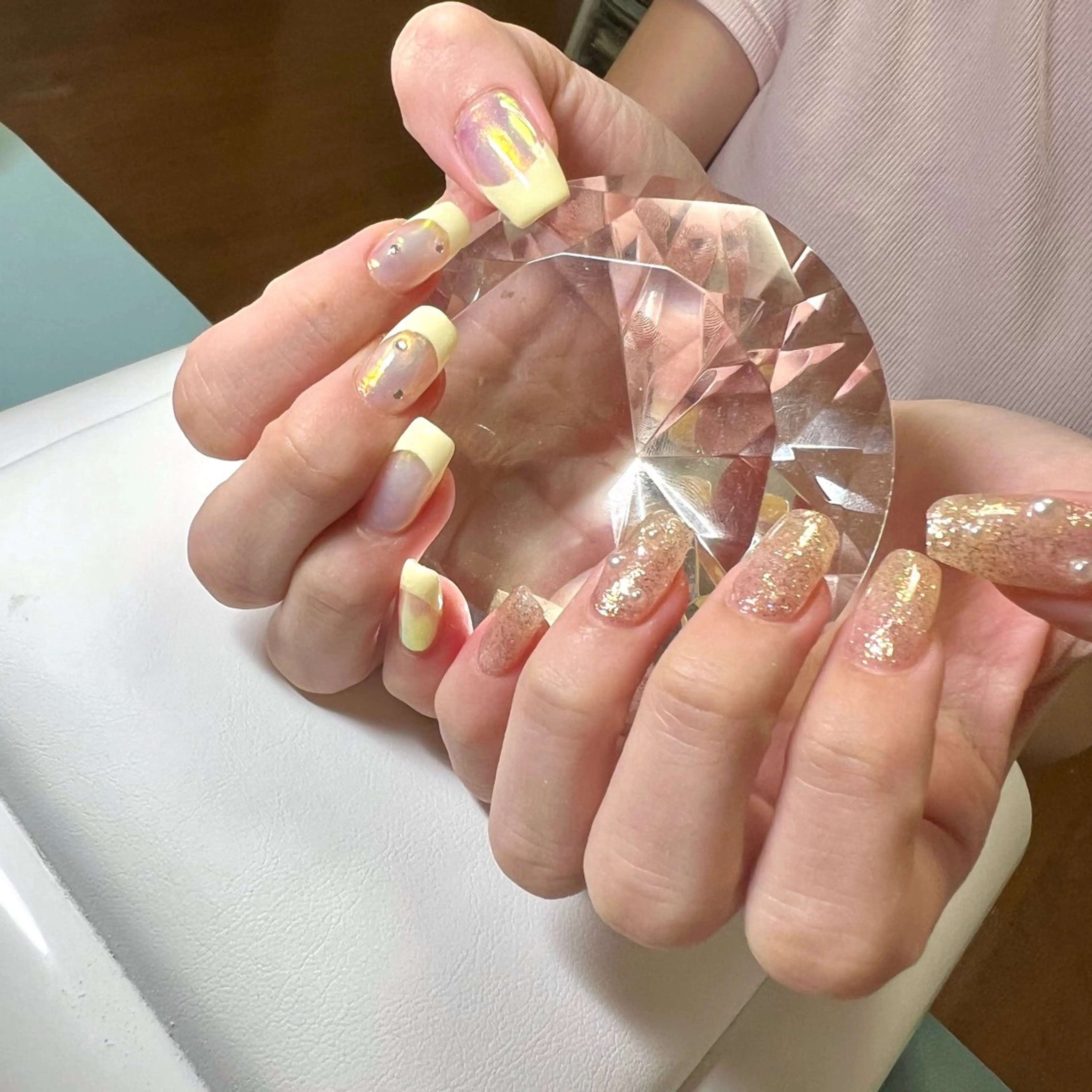 ネイル ハンドネイル やつや ももかのネイルデザイン