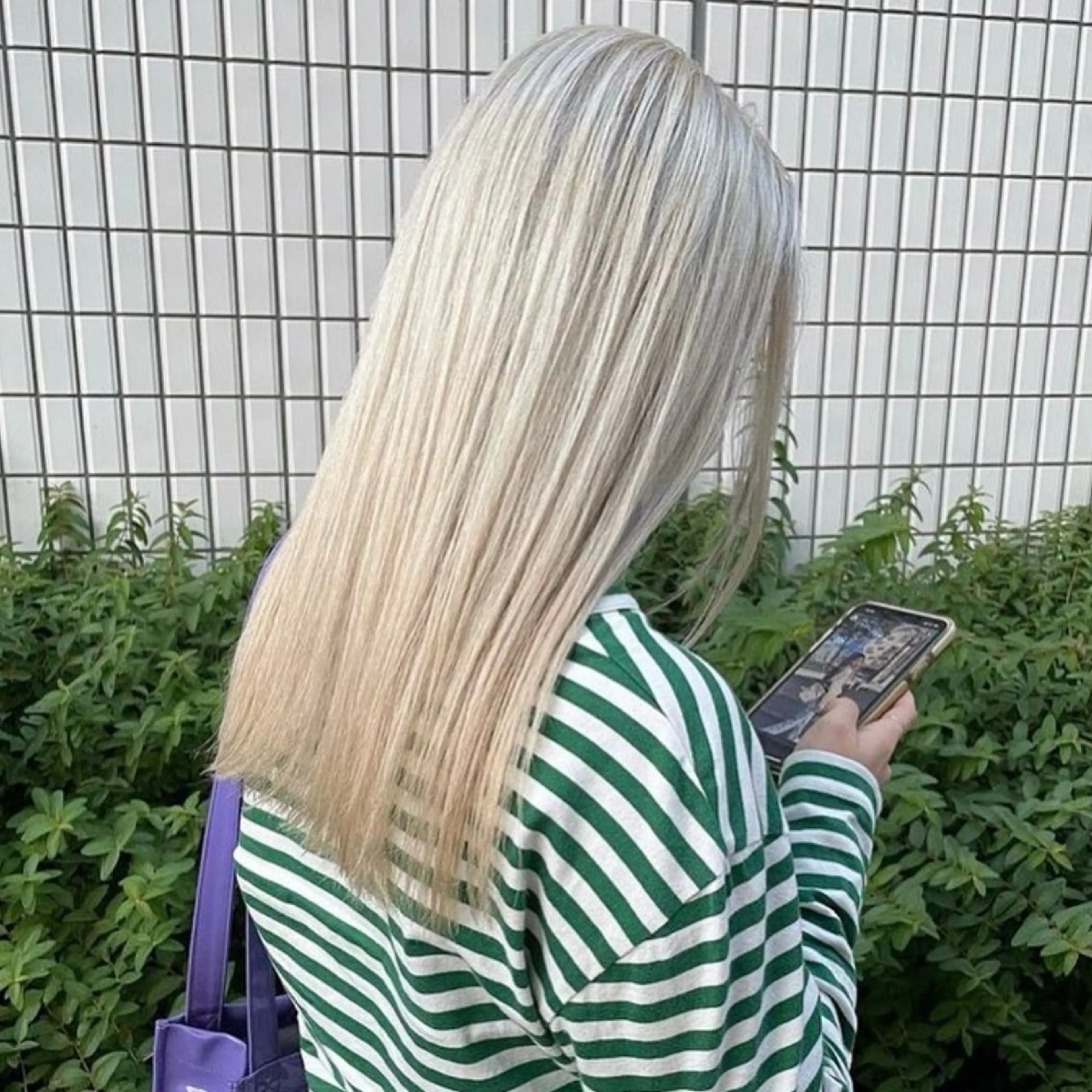 ロング カラー ブリーチ ✨酸性ストレート✨ メンズ縮毛矯正光太郎のヘアスタイル
