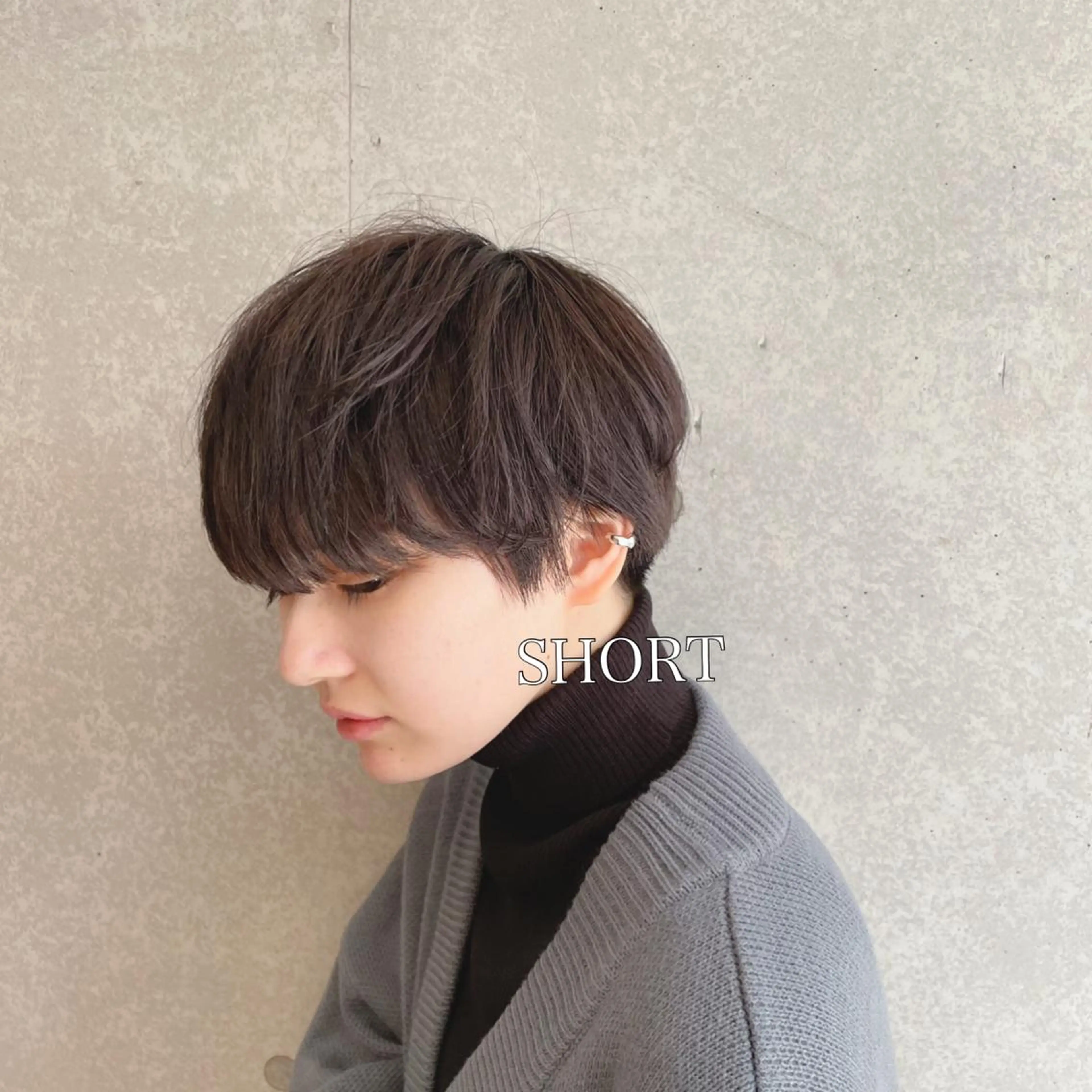 ショート カット トリートメント 🧸レイヤーカット 🤎店長anju🪽のヘアスタイル