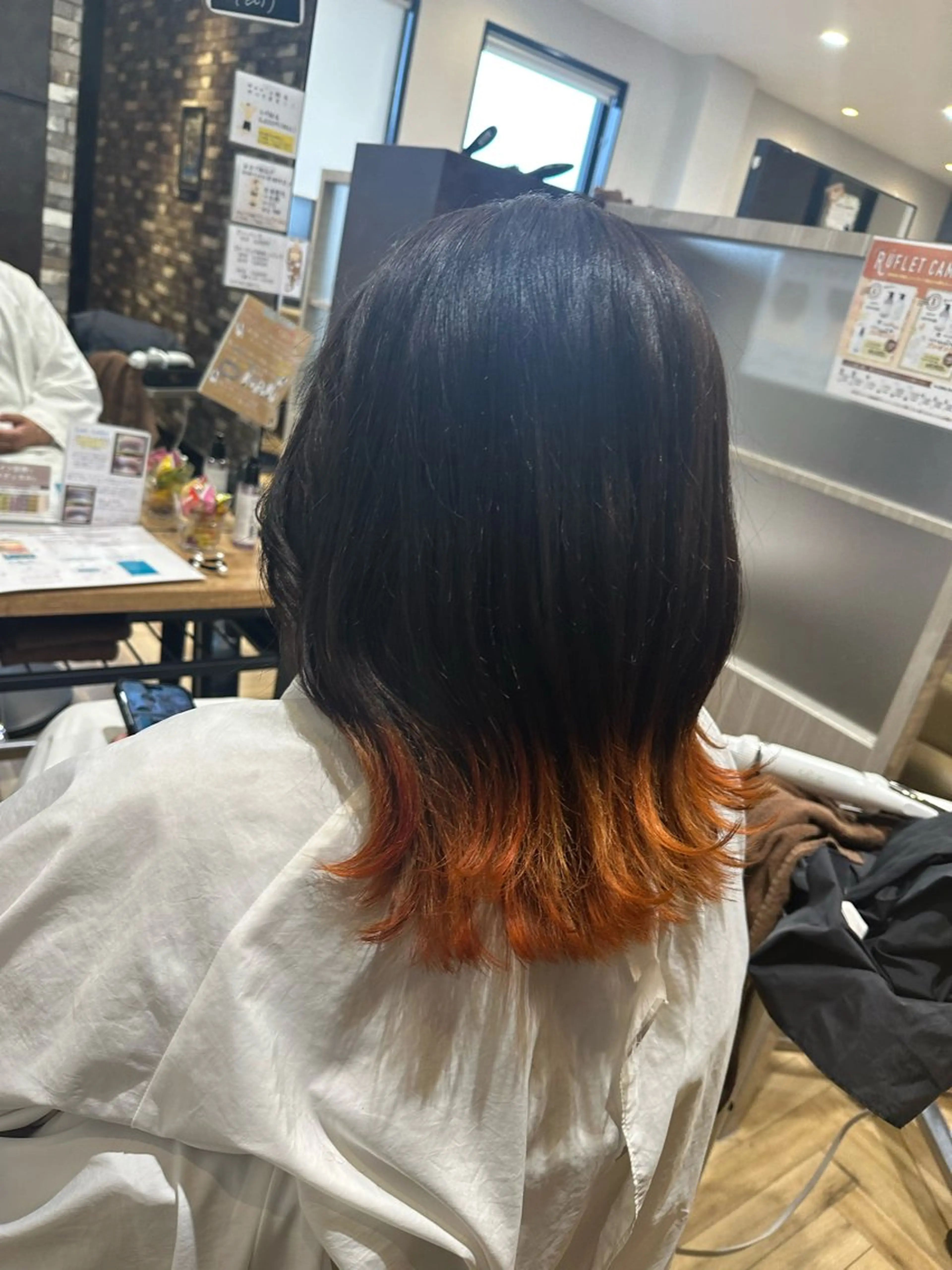 ミディアム カラー ヘアカラー レイビューティー豊田 丸山店アシスタントのヘアスタイル