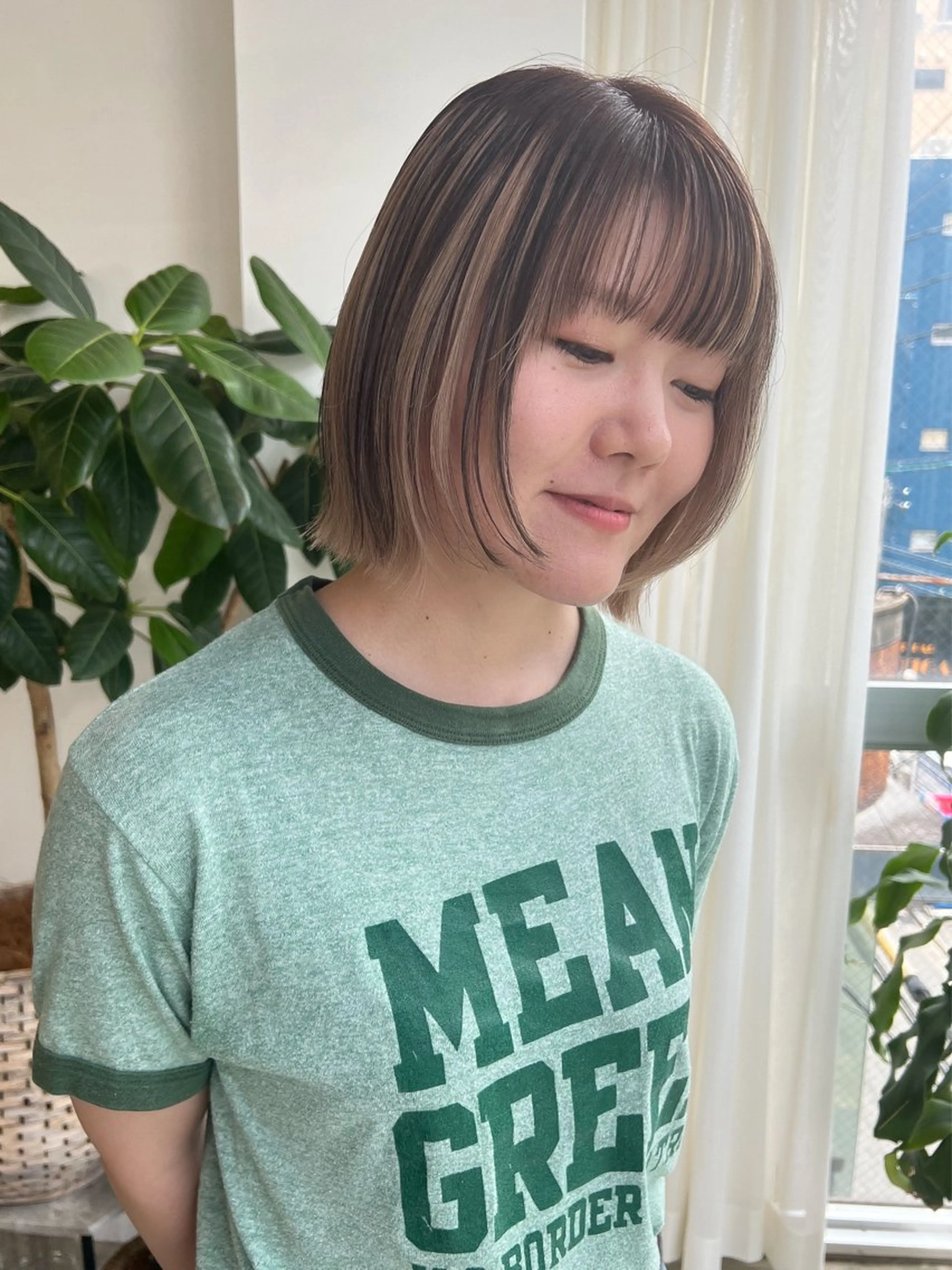 ショート カラー ness ネスのヘアスタイル