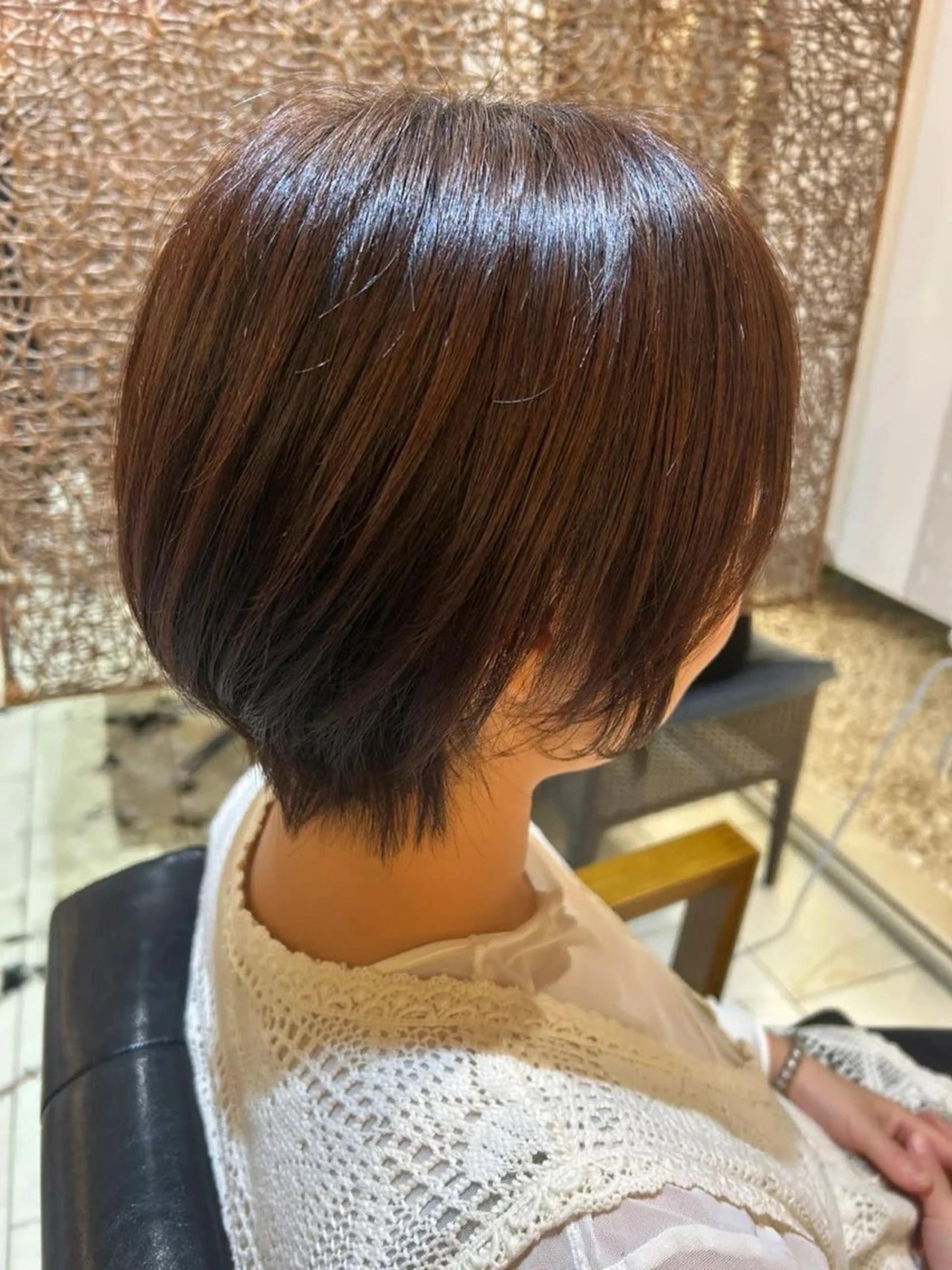 ショート 武藤 夕菜のヘアスタイル
