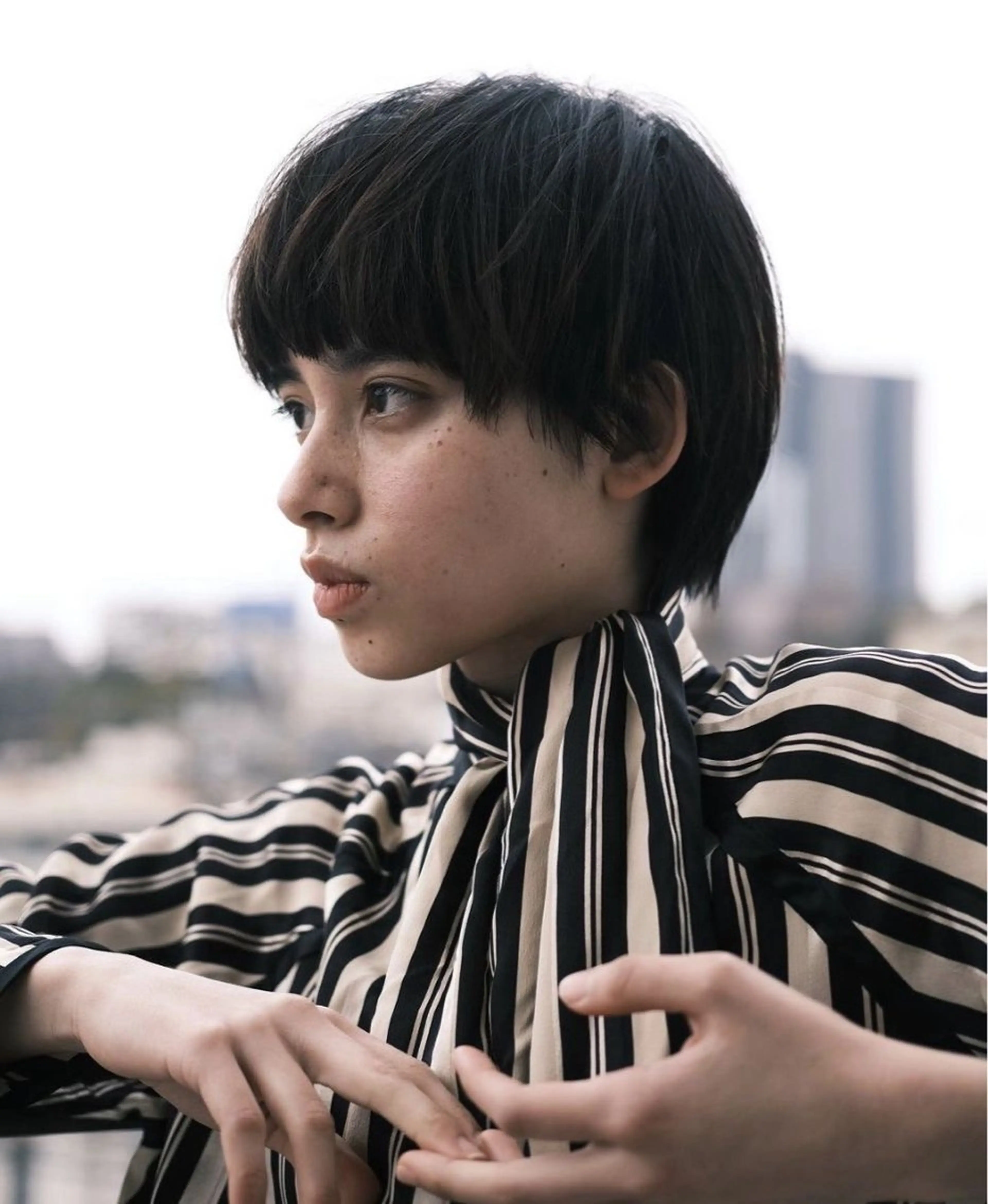 ショート ショートヘア 加藤木麻彩 NEROのヘアスタイル