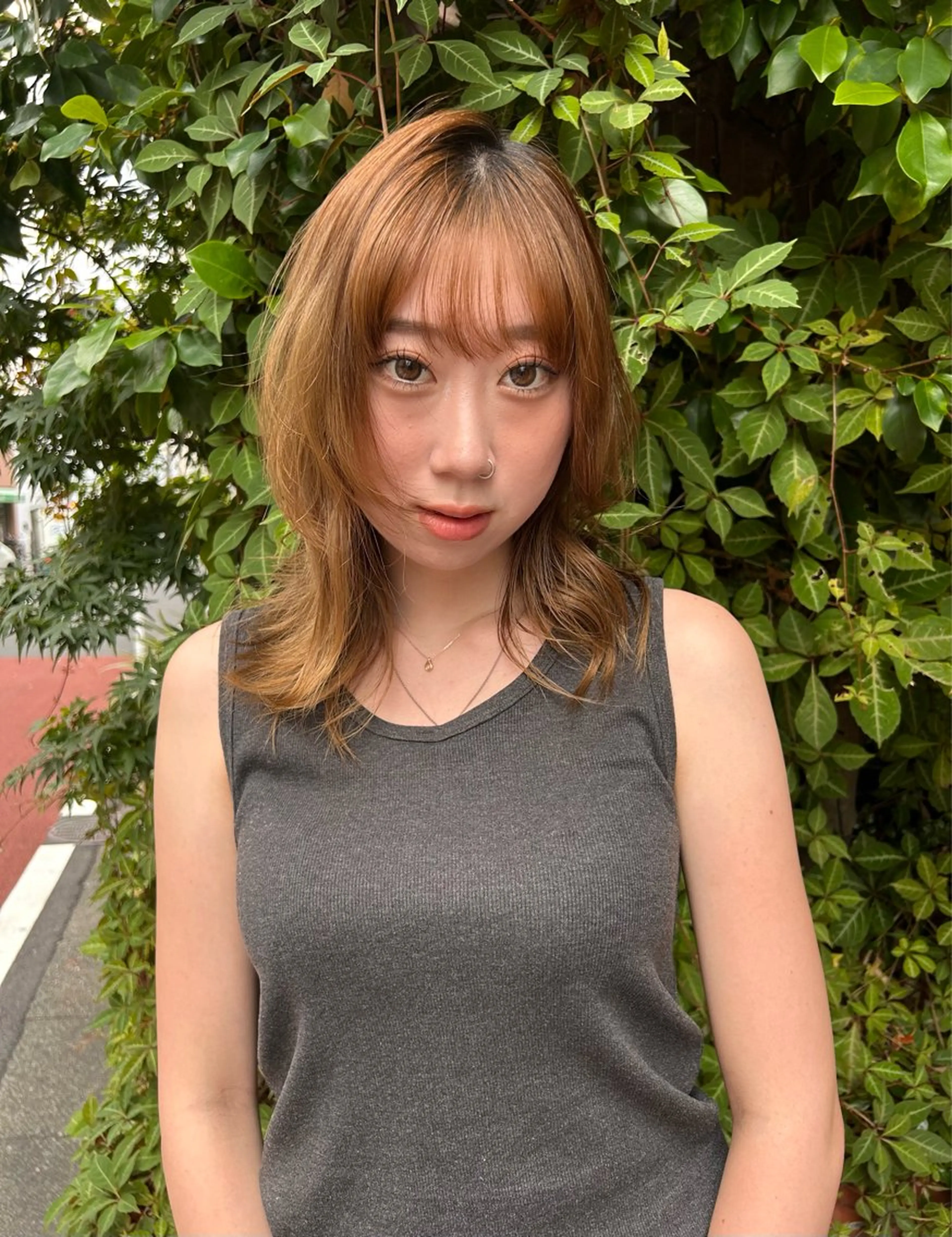 ❤️カジュアル✖️巻き髪スタイル🌺の写真