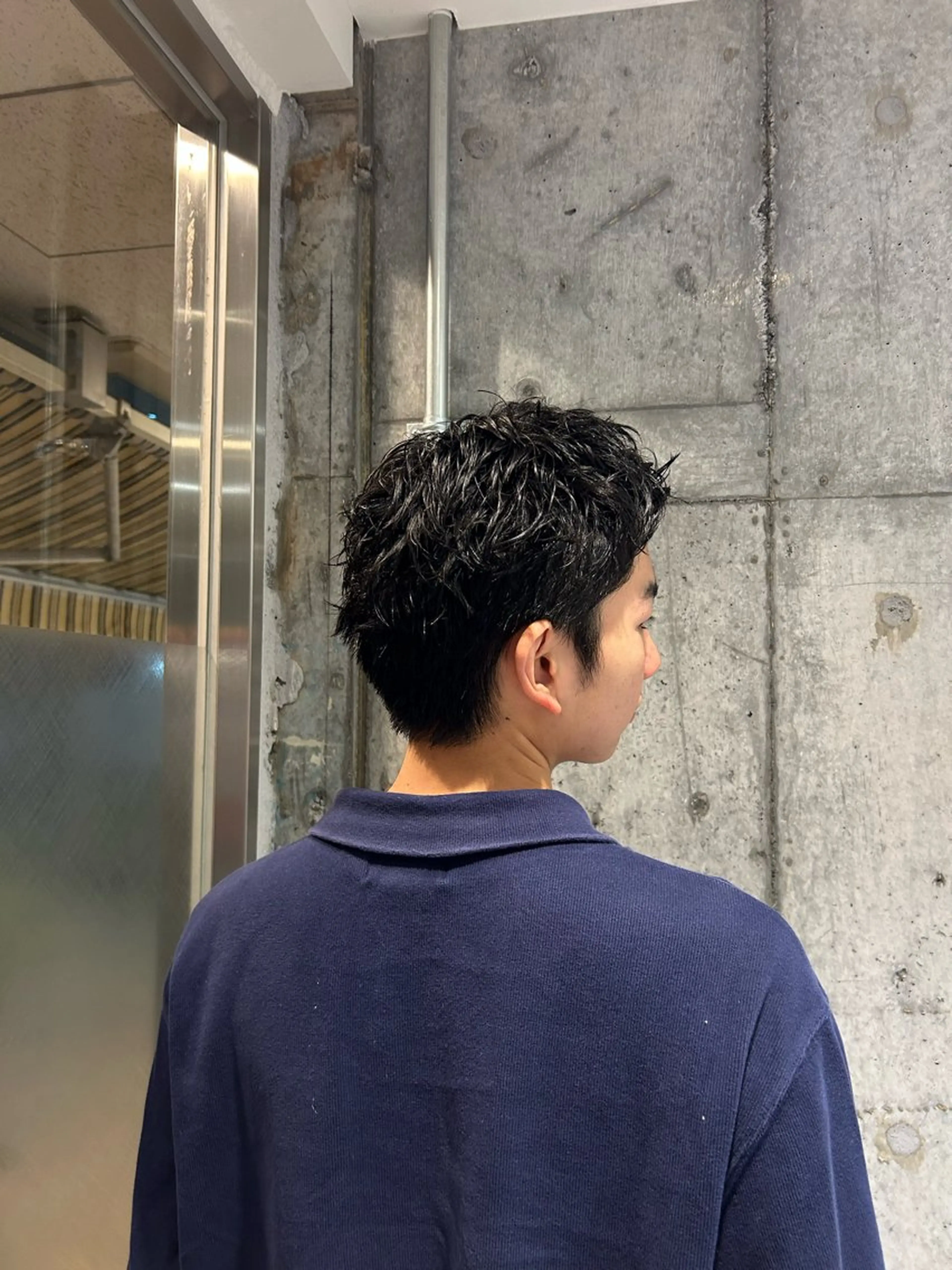 ショート パーマ メンズ パーマが得意です💥 ハユカといいます❗️のヘアスタイル