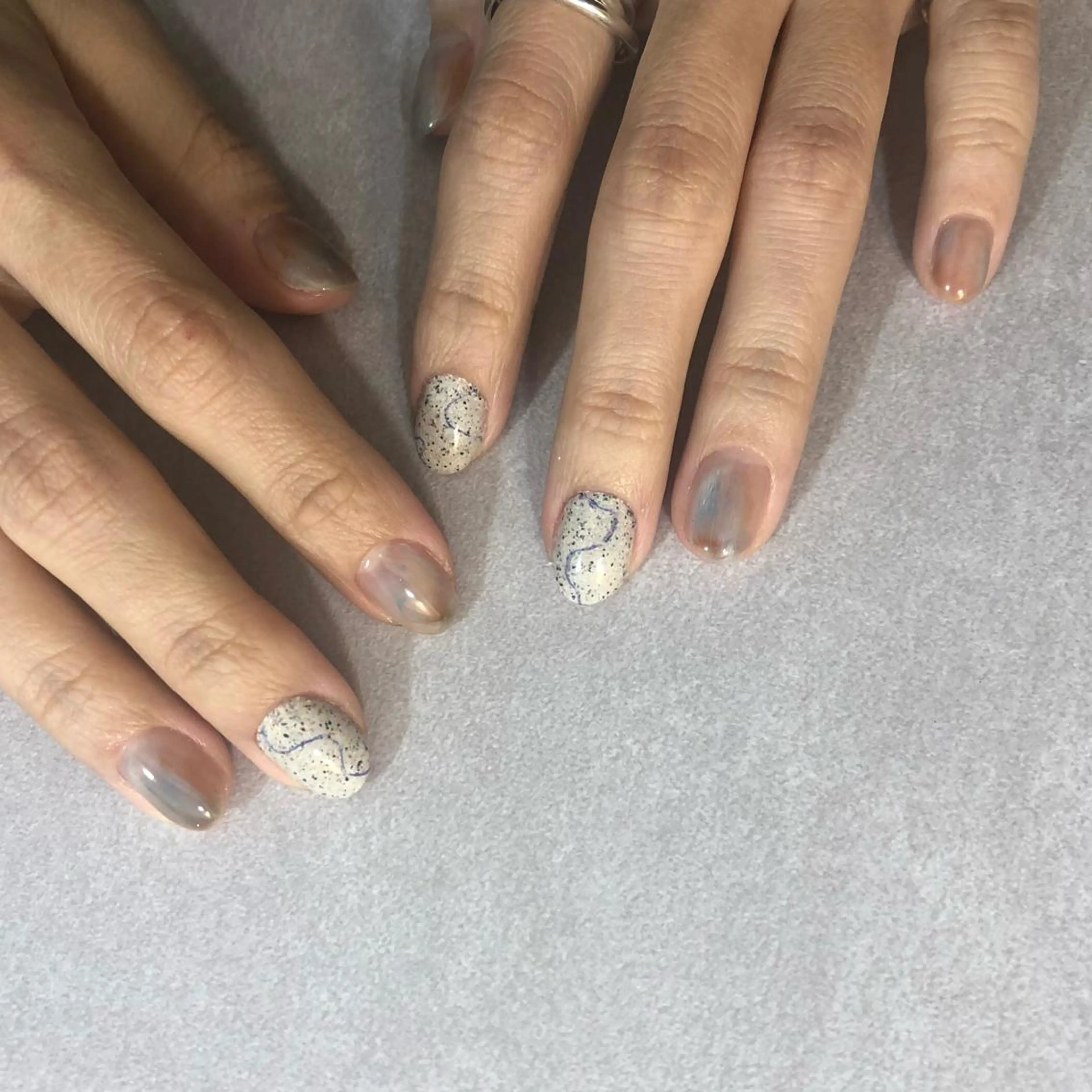 ネイル アートネイル ジェルネイル le'a moe KONAMIのネイルデザイン