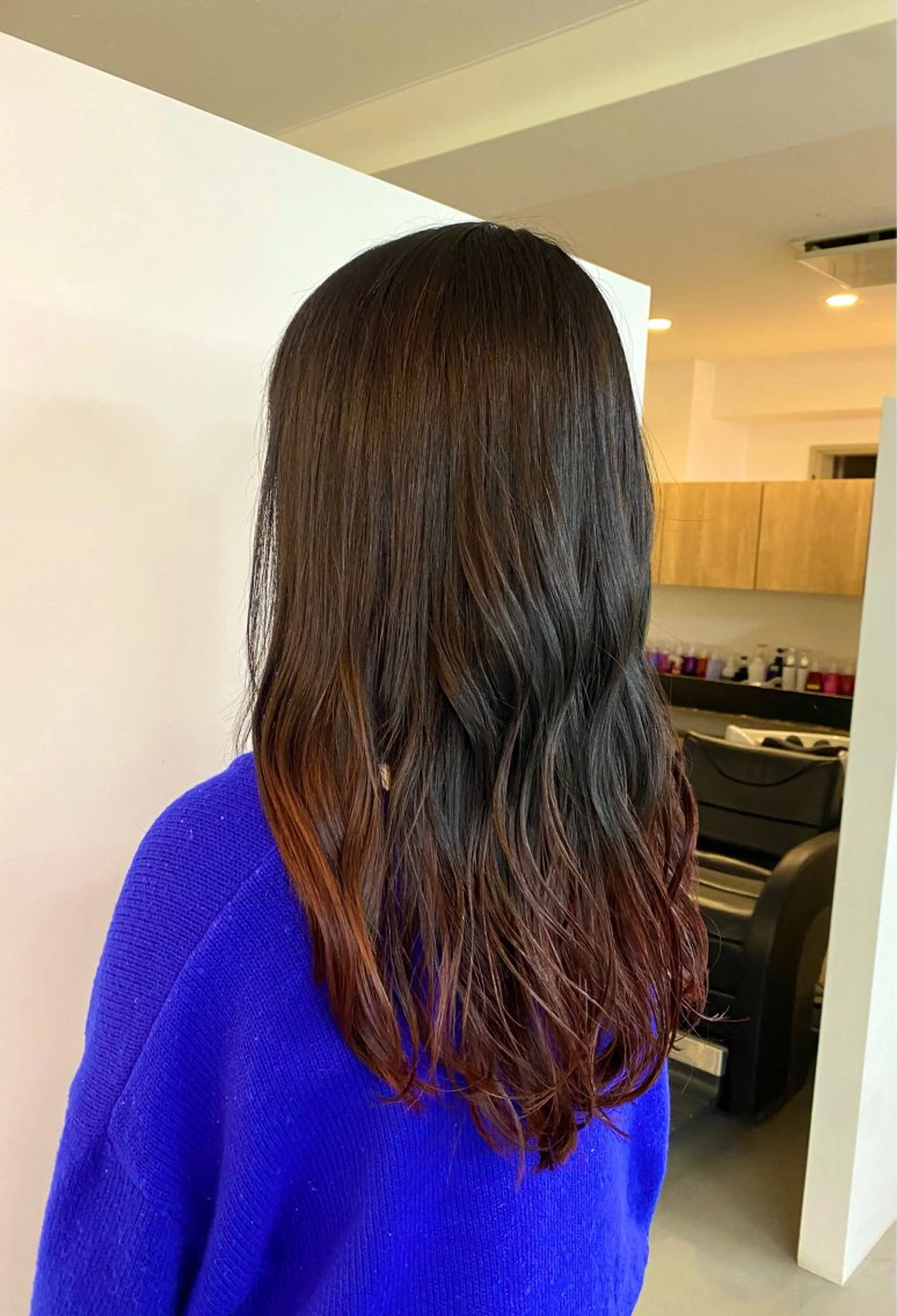 ロング カラー Aujuaソムリエ 🎨‎♡HARUのヘアスタイル