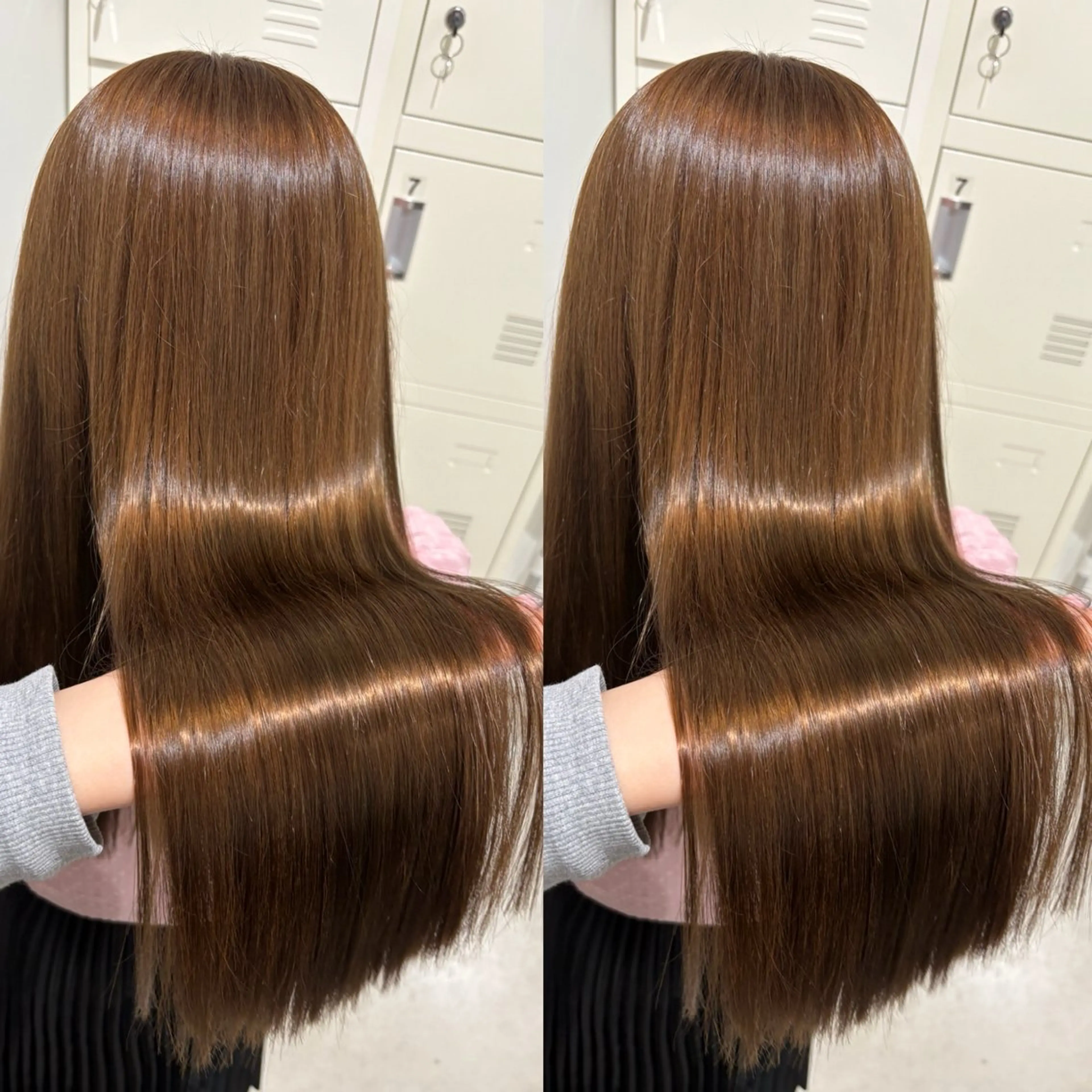 ロング カラー ヘアカラー トリートメント GO TODAY SHAiRE SALON 新宿店所属・Minami. 🩵 再現性特化ヘアのヘアスタイル