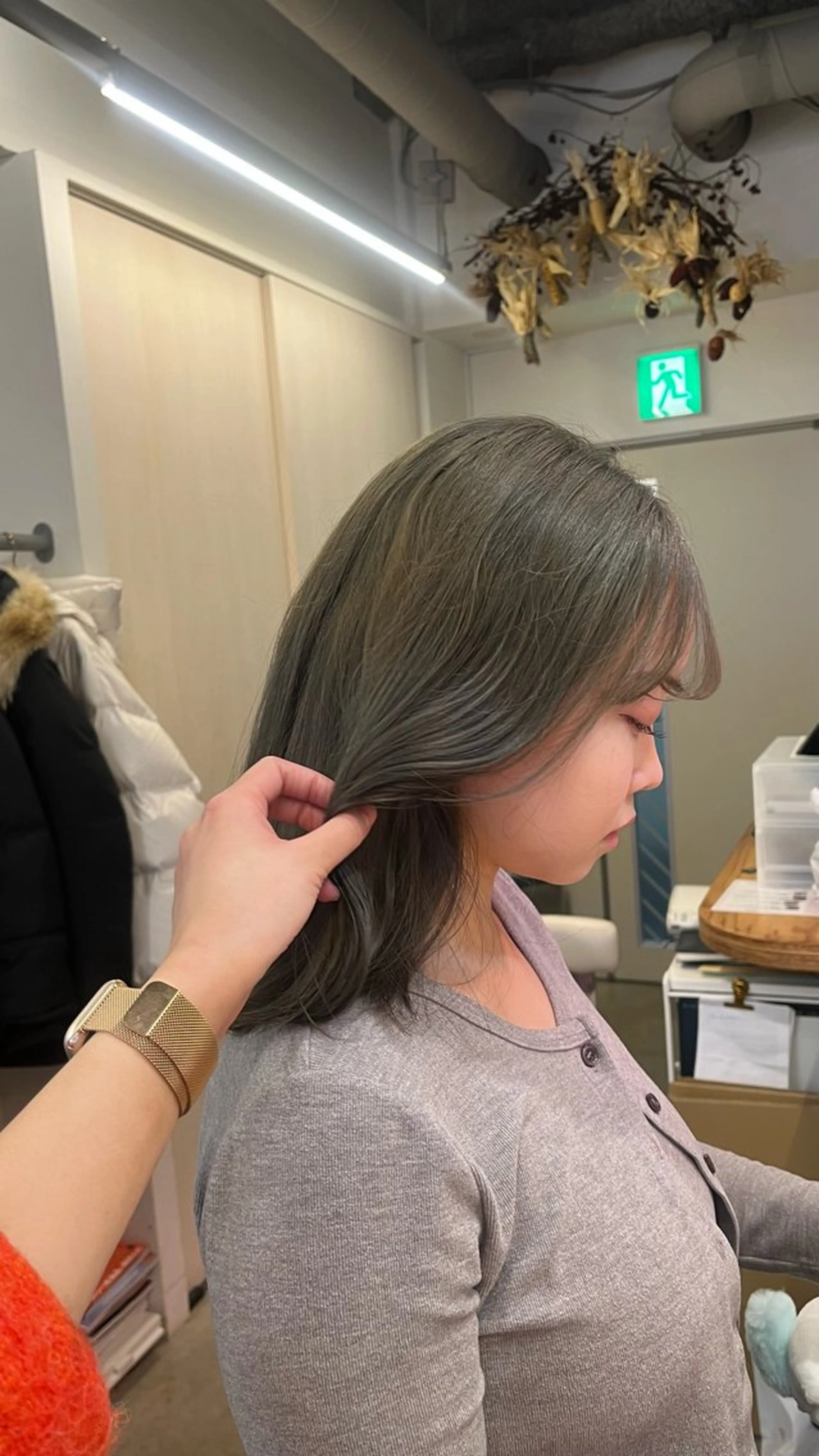 カラー Naotsuka Yui  🌺のヘアスタイル