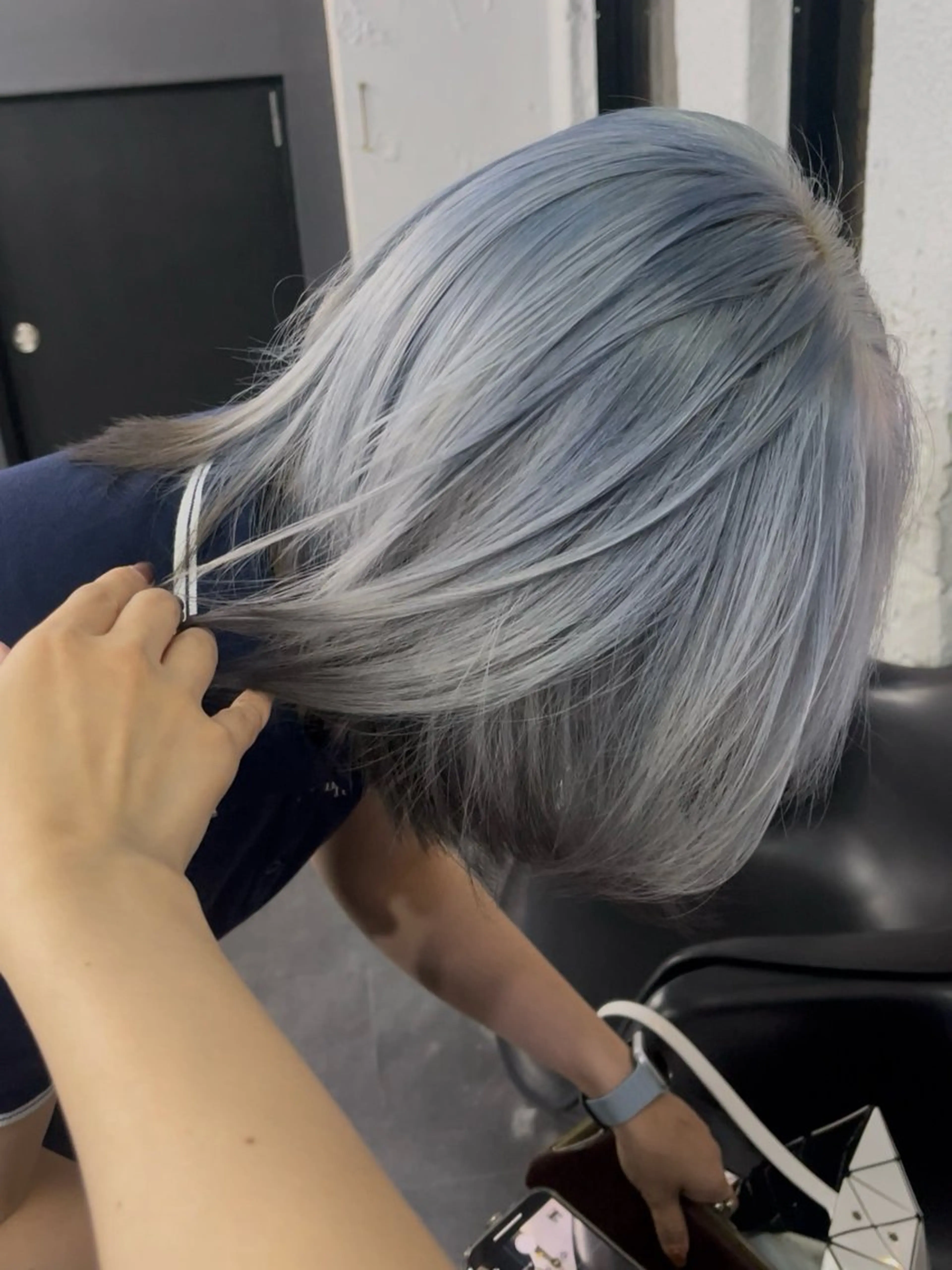 カラー ブルーカラー BOOMBOX所属・Clair クレアのヘアスタイル