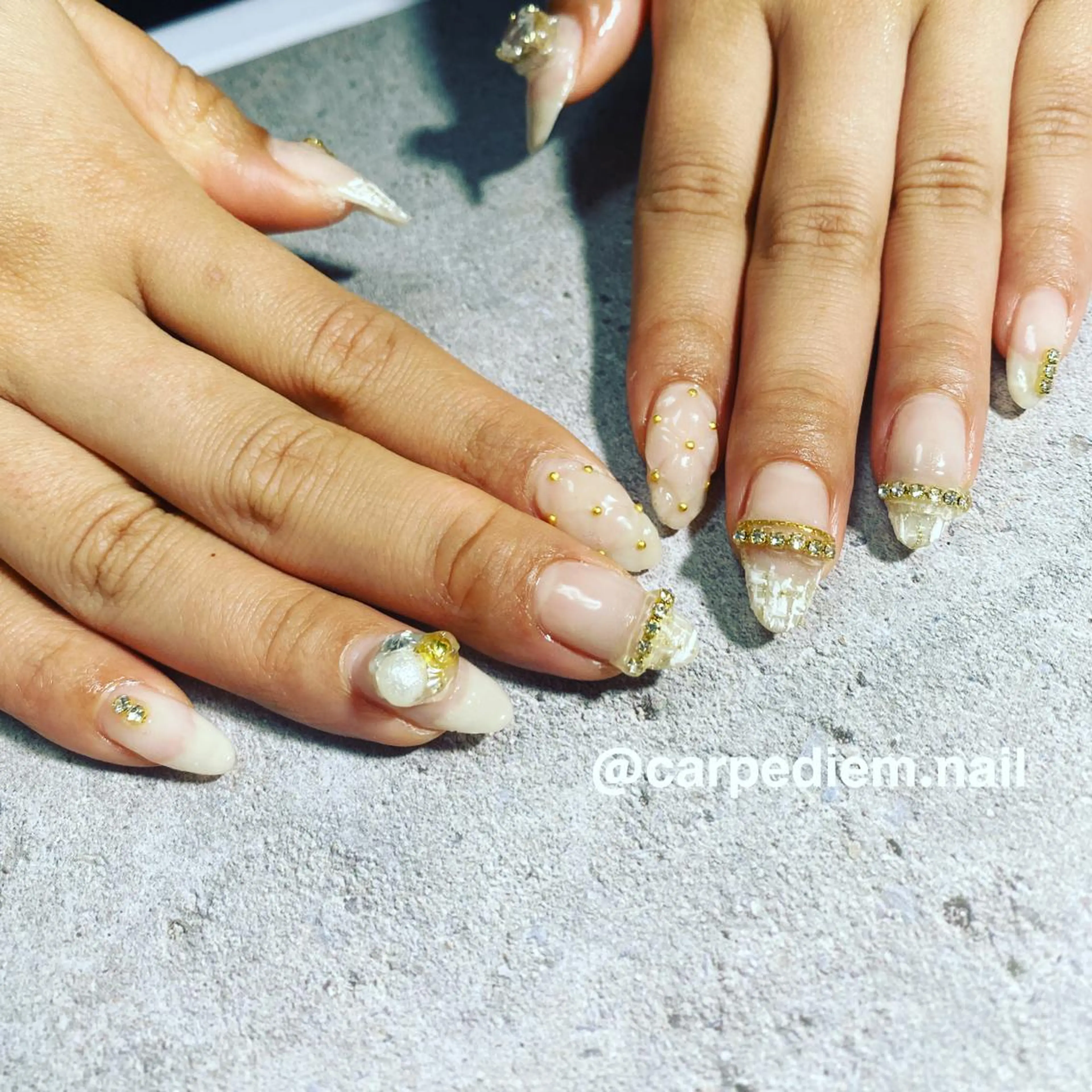 ネイル 城東区ネイルサロン carpediemのネイルデザイン