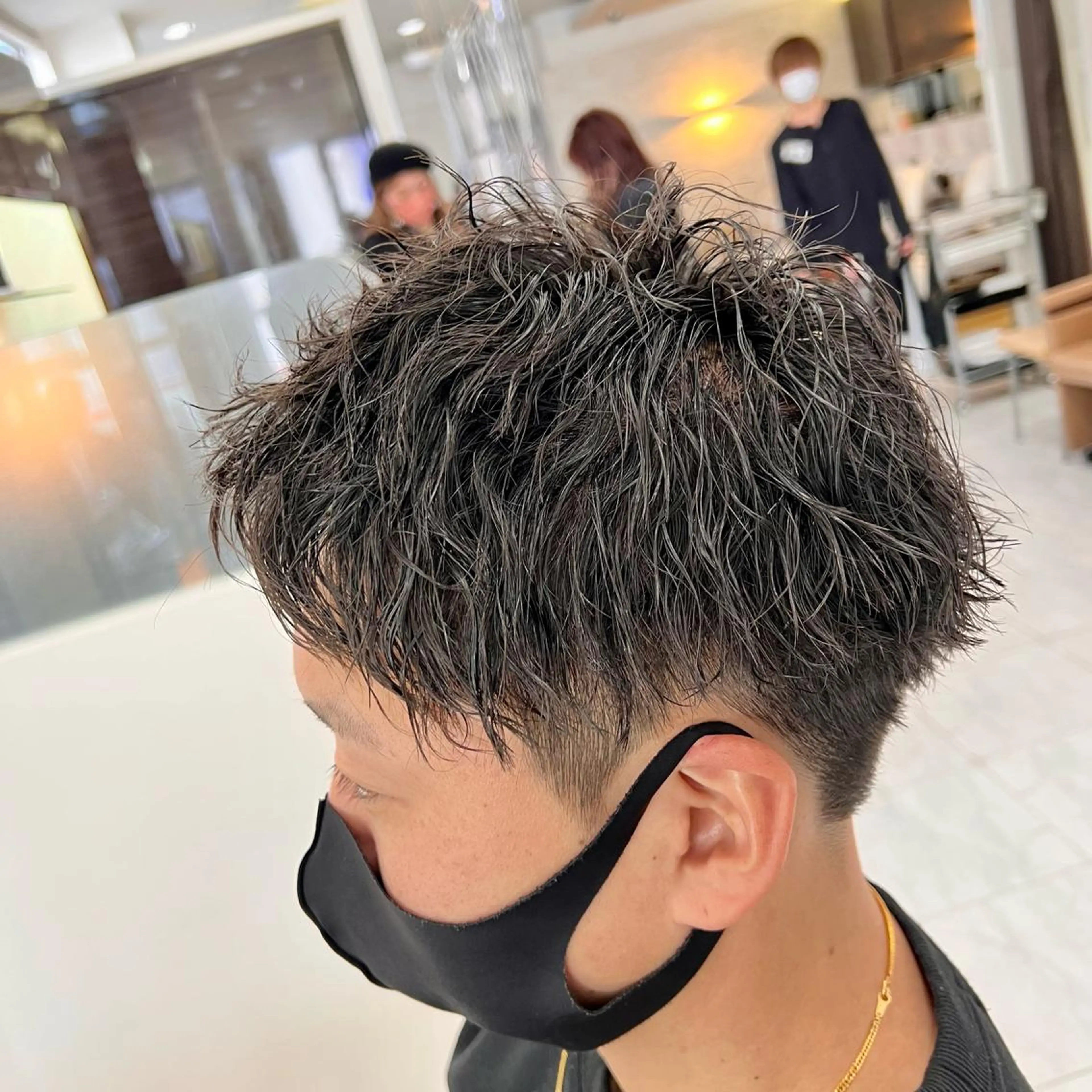 パーマ メンズ アグヘアーシータ所属・🤩メンズカット/ パーマ山本🤩のヘアスタイル