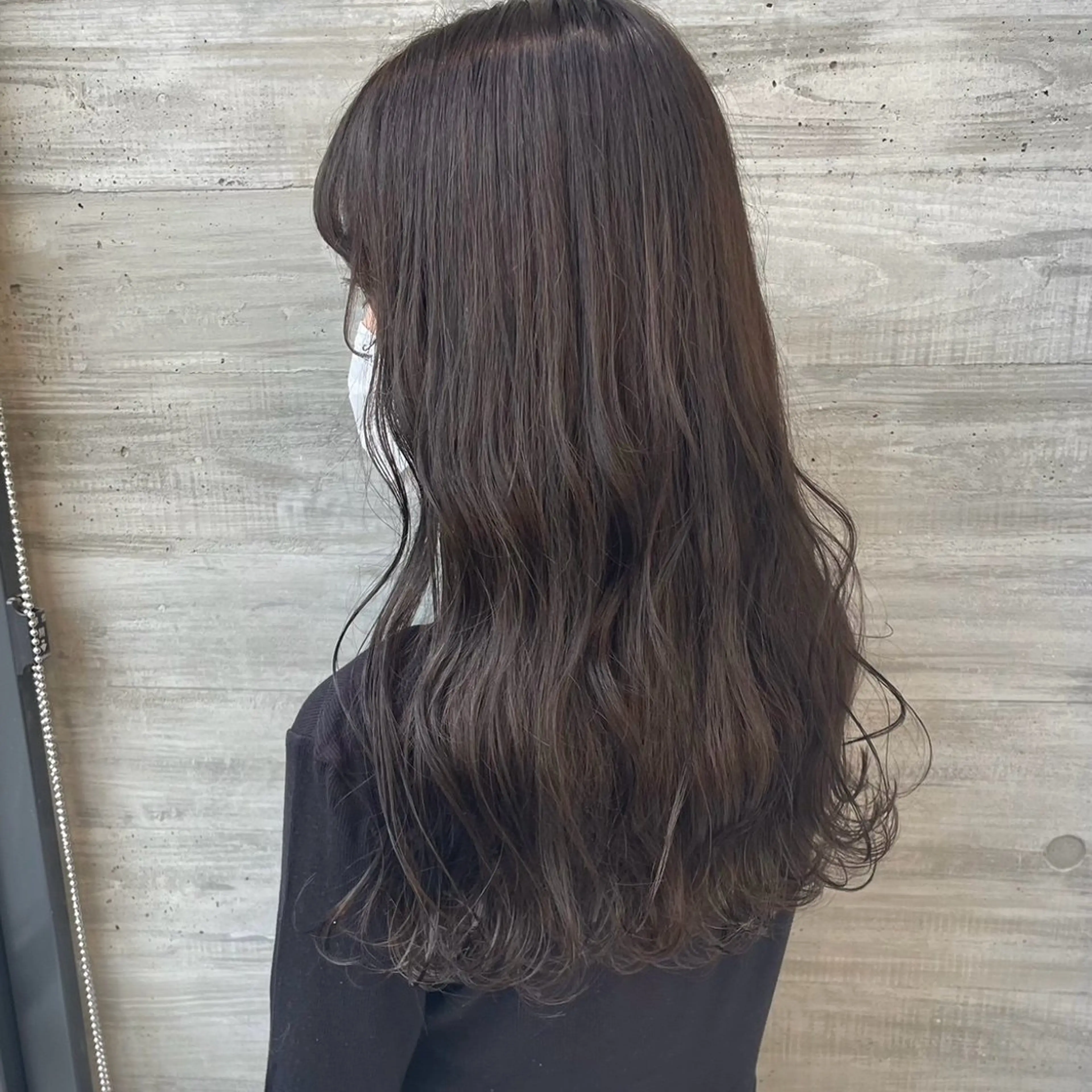 ロング カラー ヘアカラー トリートメント ParveMix 🩶🫧入江 香名のヘアスタイル