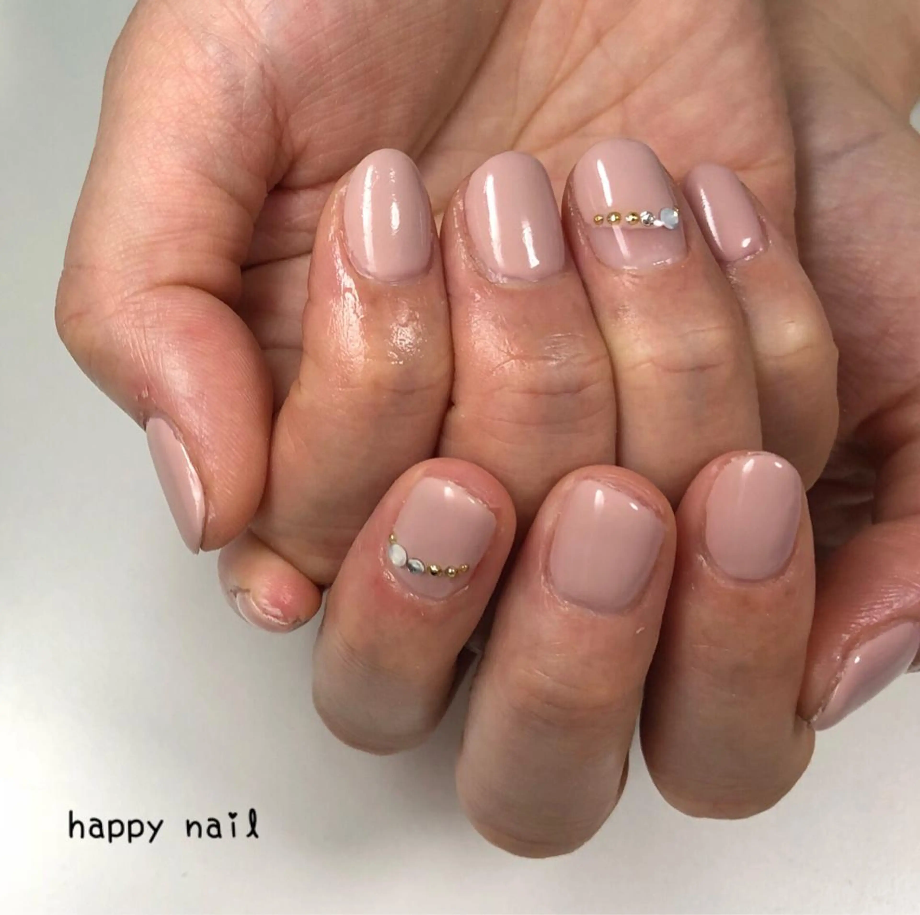 ネイル オフィスネイル シンプルネイル 腸もみ腸活サロン Happy Lifeのエステ・リラクイメージ