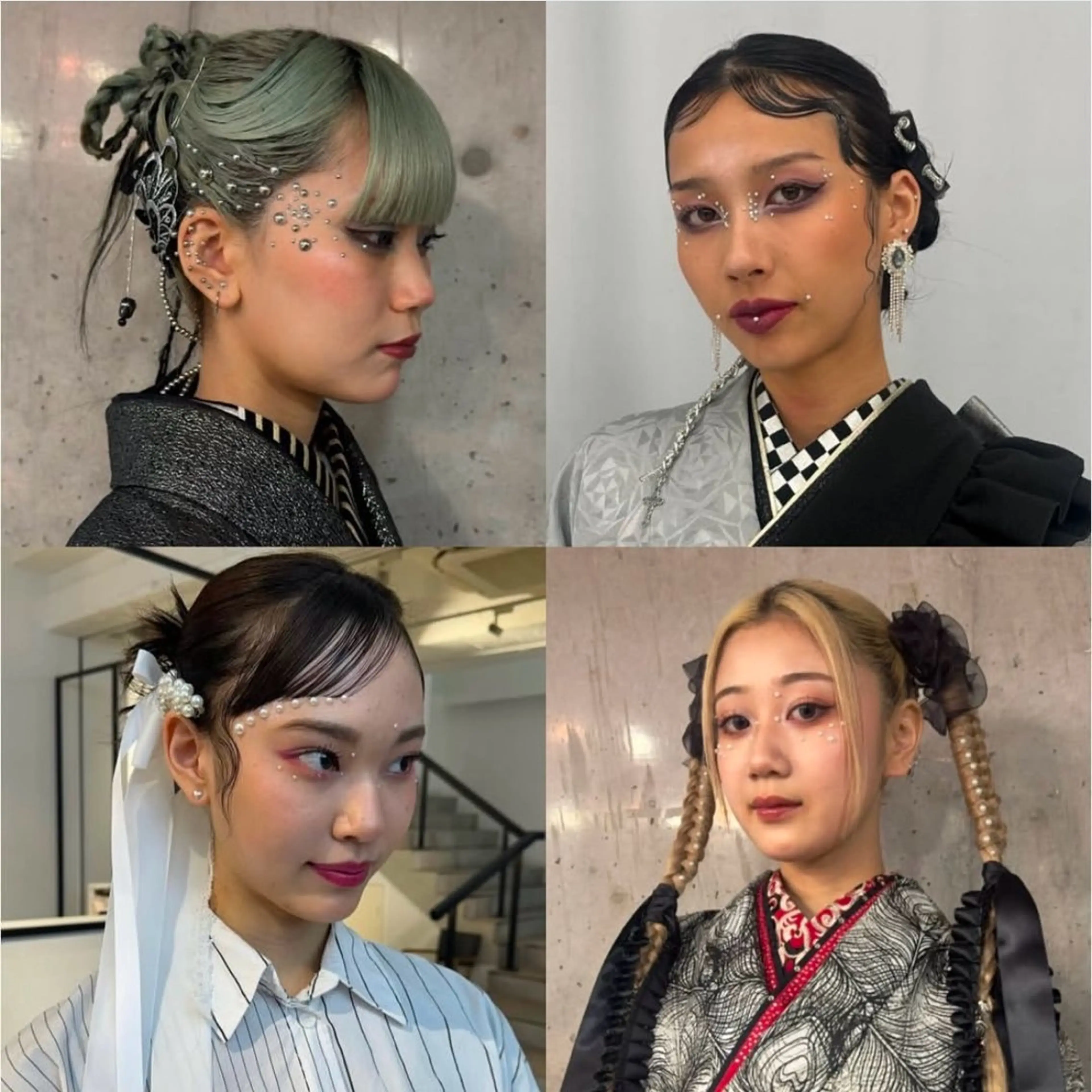 ヘアアレンジ 着付け ルイ🪐‪⋆𓈒𓏸 【ボブ/ハイトーン】のその他イメージ