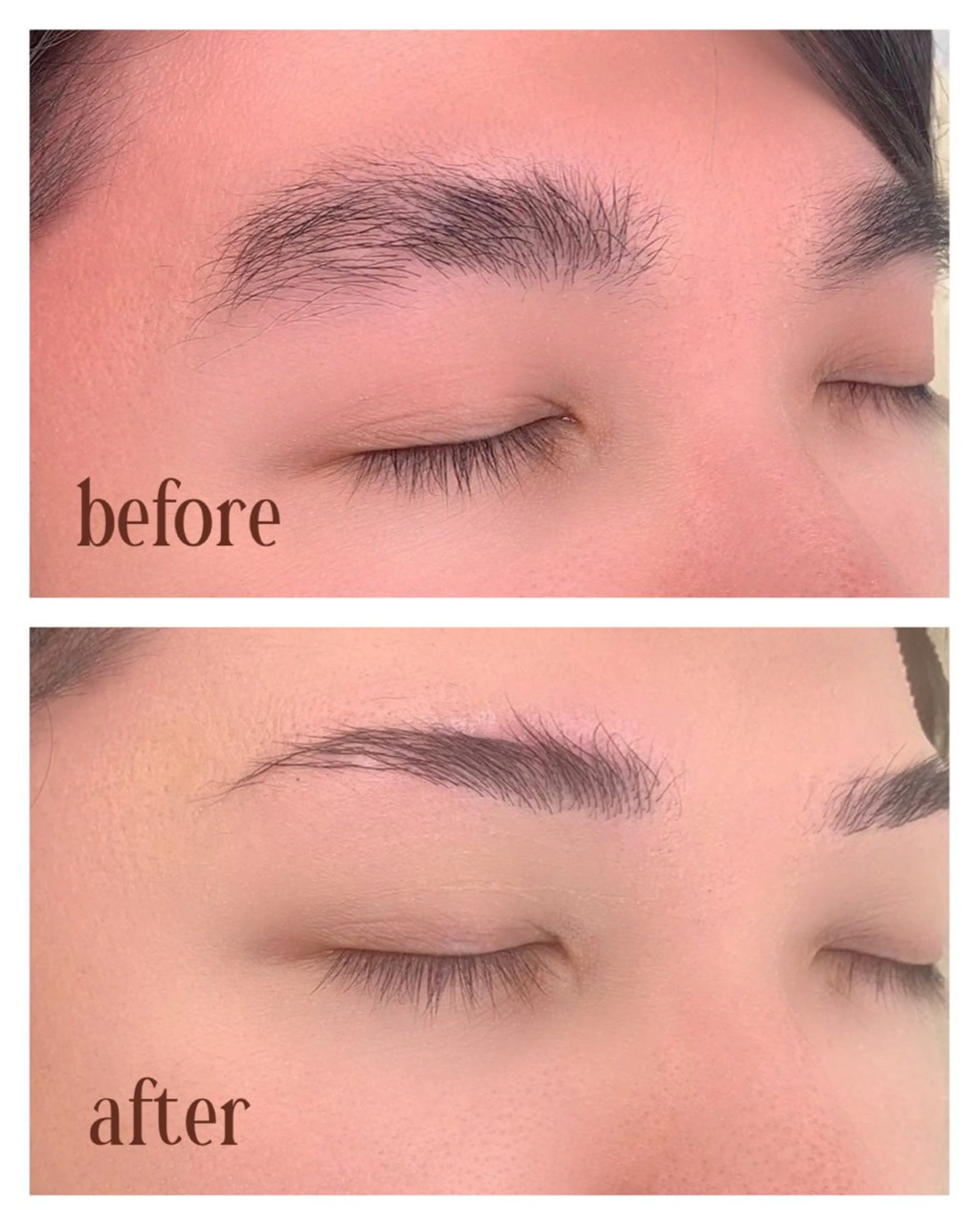 ワックス脱毛 その他(アイブロウ) La.Moon~eye lash&heir  make~所属・ラムーン アイラッシュ&ヘアメのマツエク・マツパデザイン