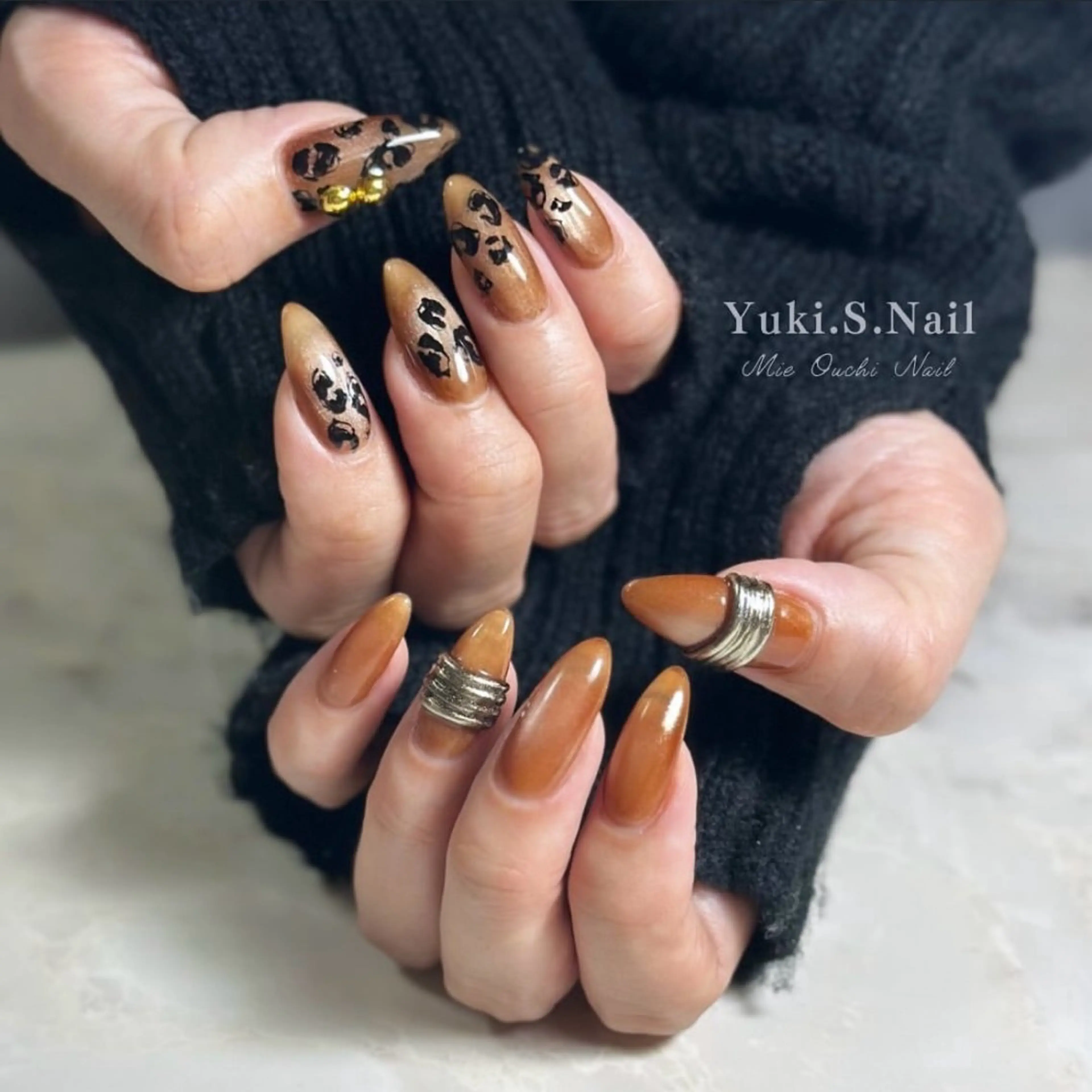 ロング ハンドネイル Yuki S.Nailのネイルデザイン