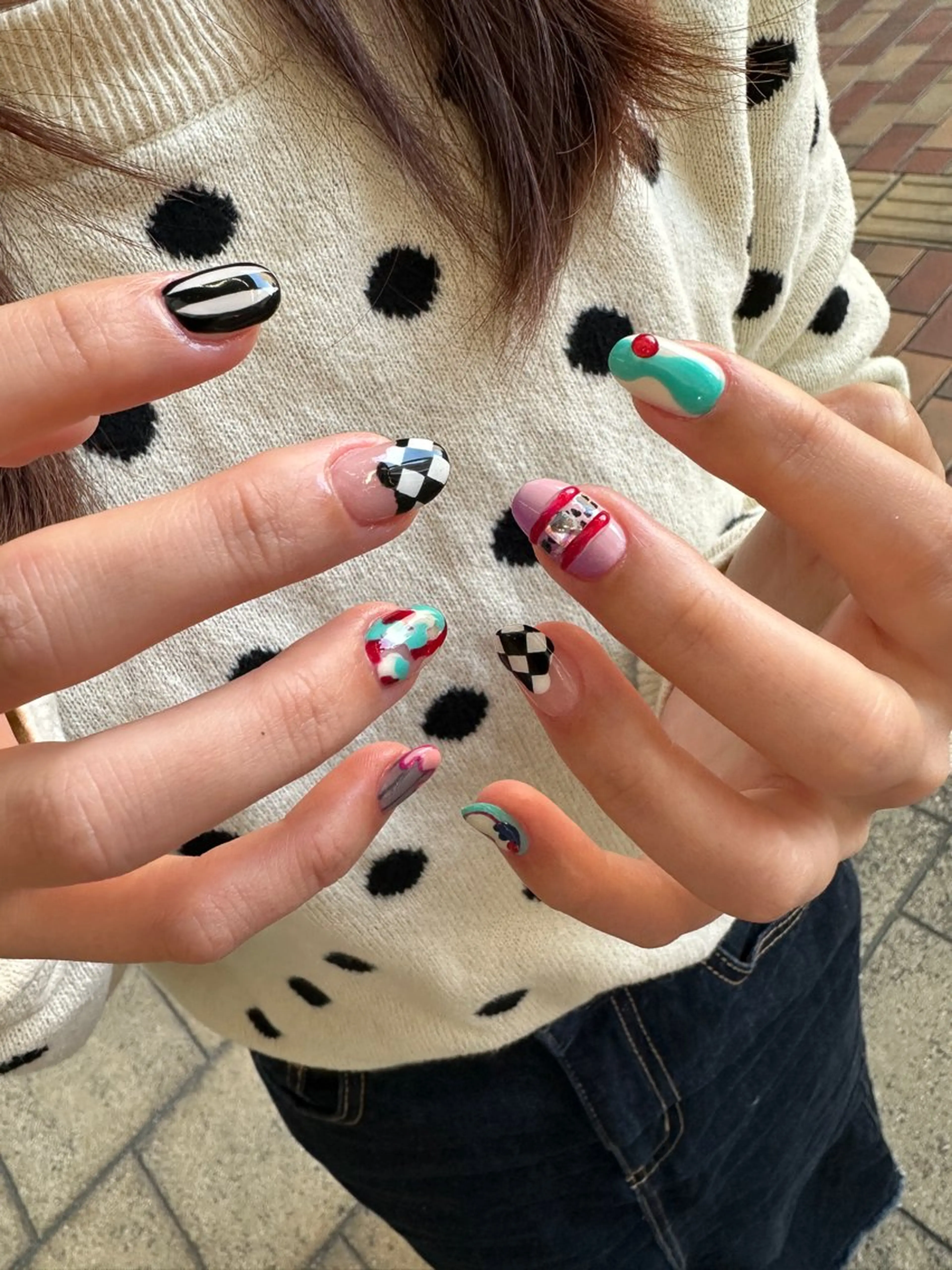 ネイル ハンドネイル nail salon  ∞ mikanal ∞所属・nailsalon ∞ ﾐｶﾅﾙ ∞のネイルデザイン