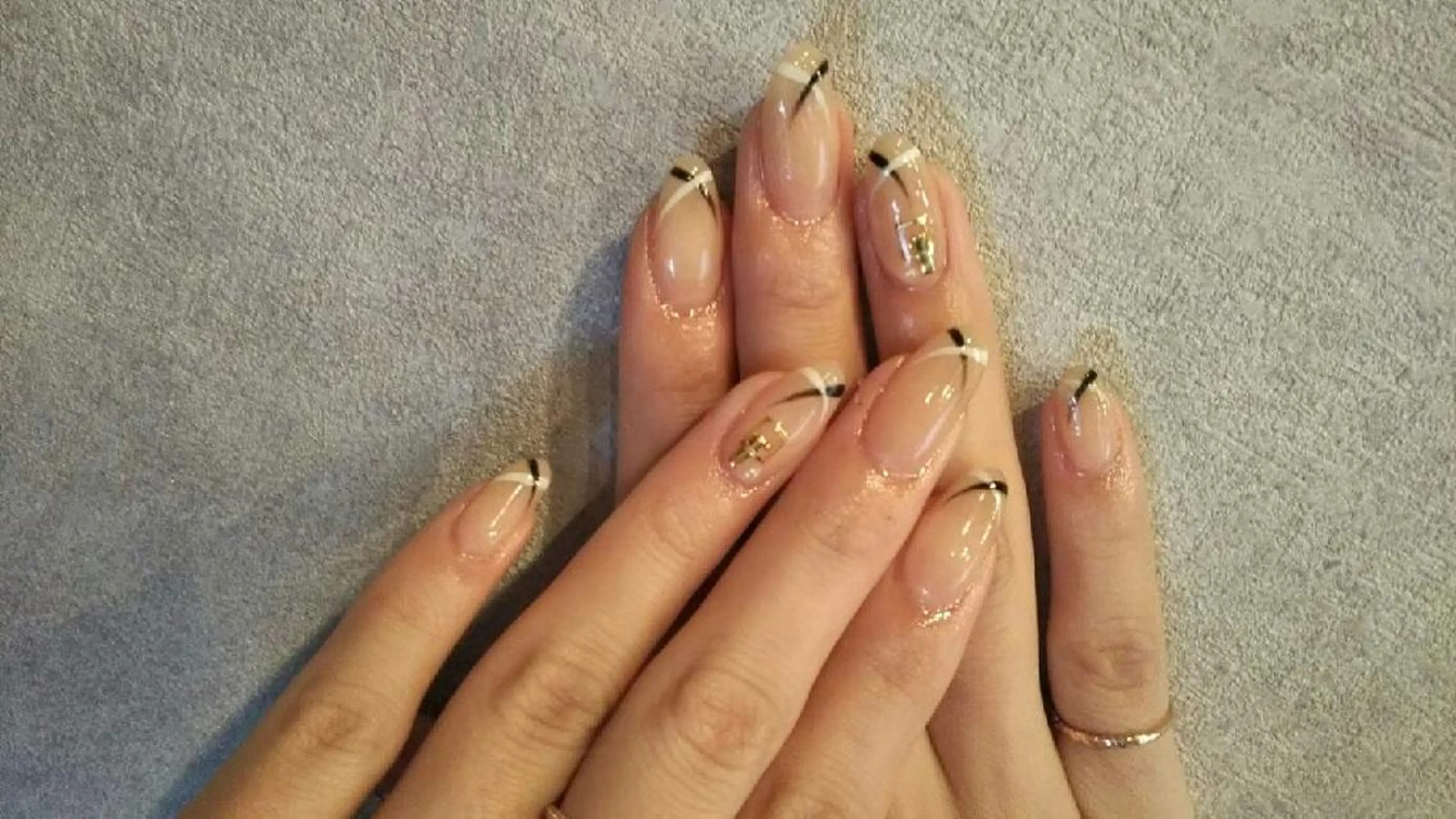 ネイル アートネイル シンプルネイル private salon mieのネイルデザイン