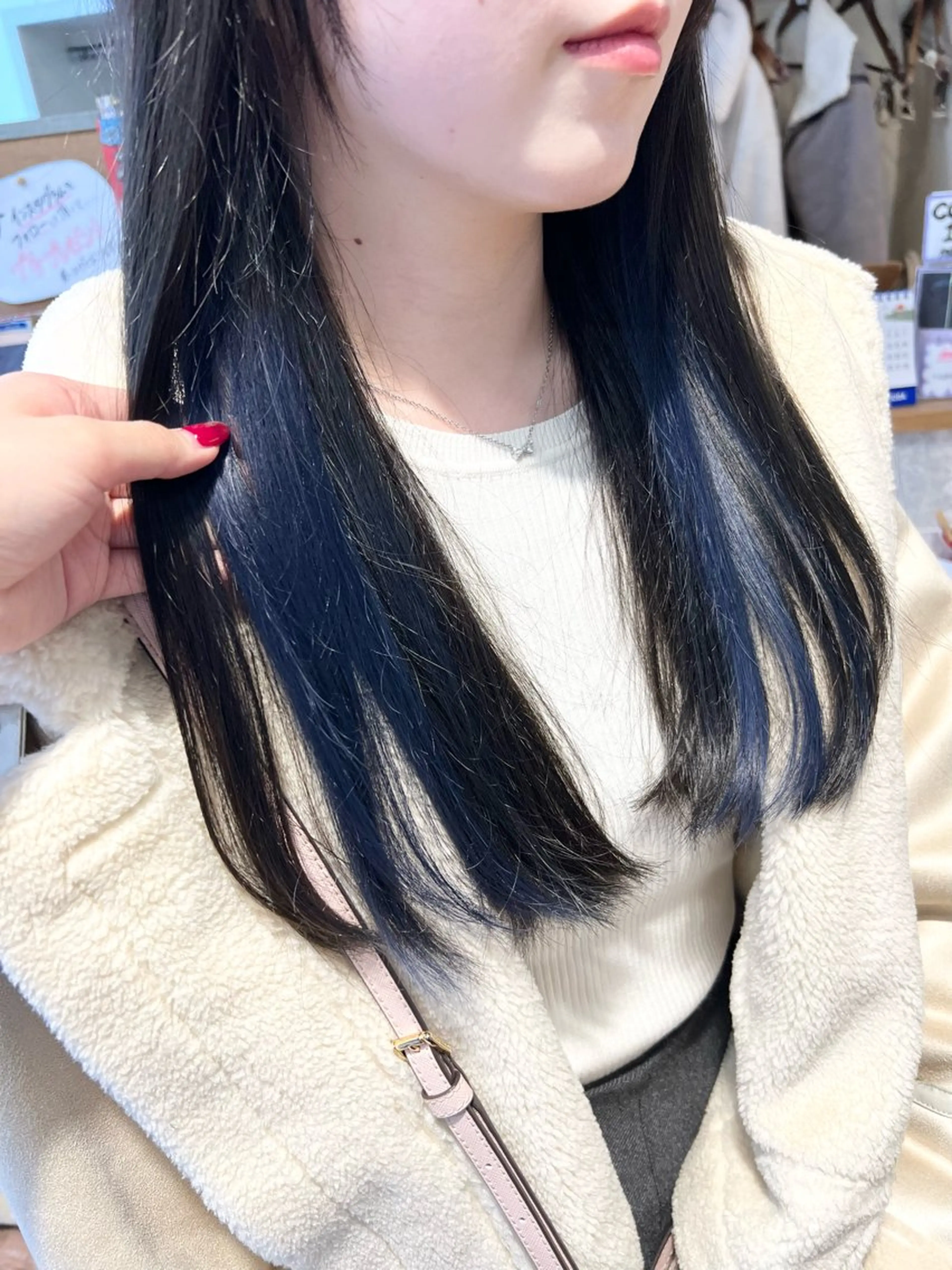 カラー ヘアカラー トリートメント インナーカラー♡ Nanakoのヘアスタイル