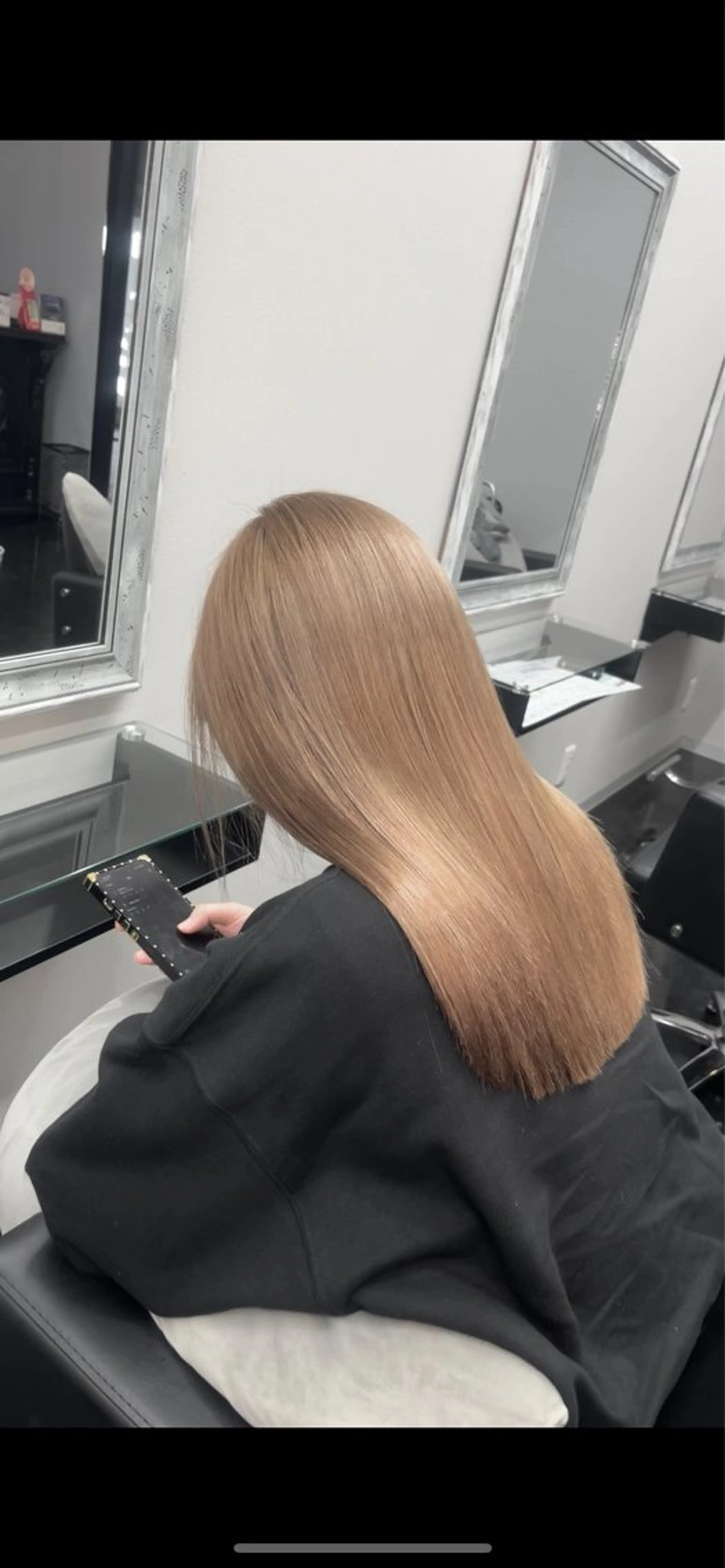 ロング BALE所属・祥華(さちか)／透 明感カラー／髪質改善のヘアスタイル