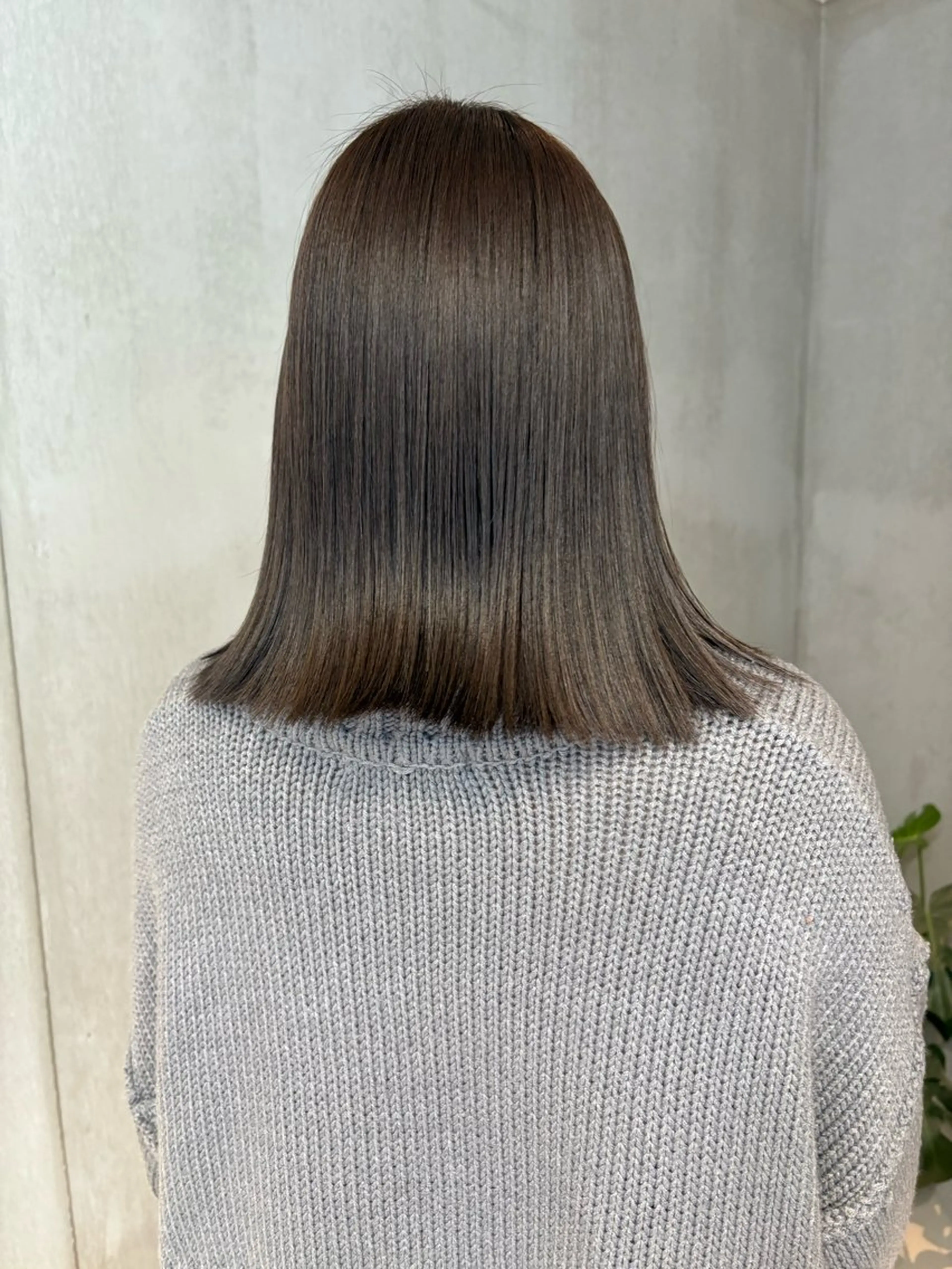 ミディアム ヘアカラー SLAY所属・マツイ モモノのヘアスタイル