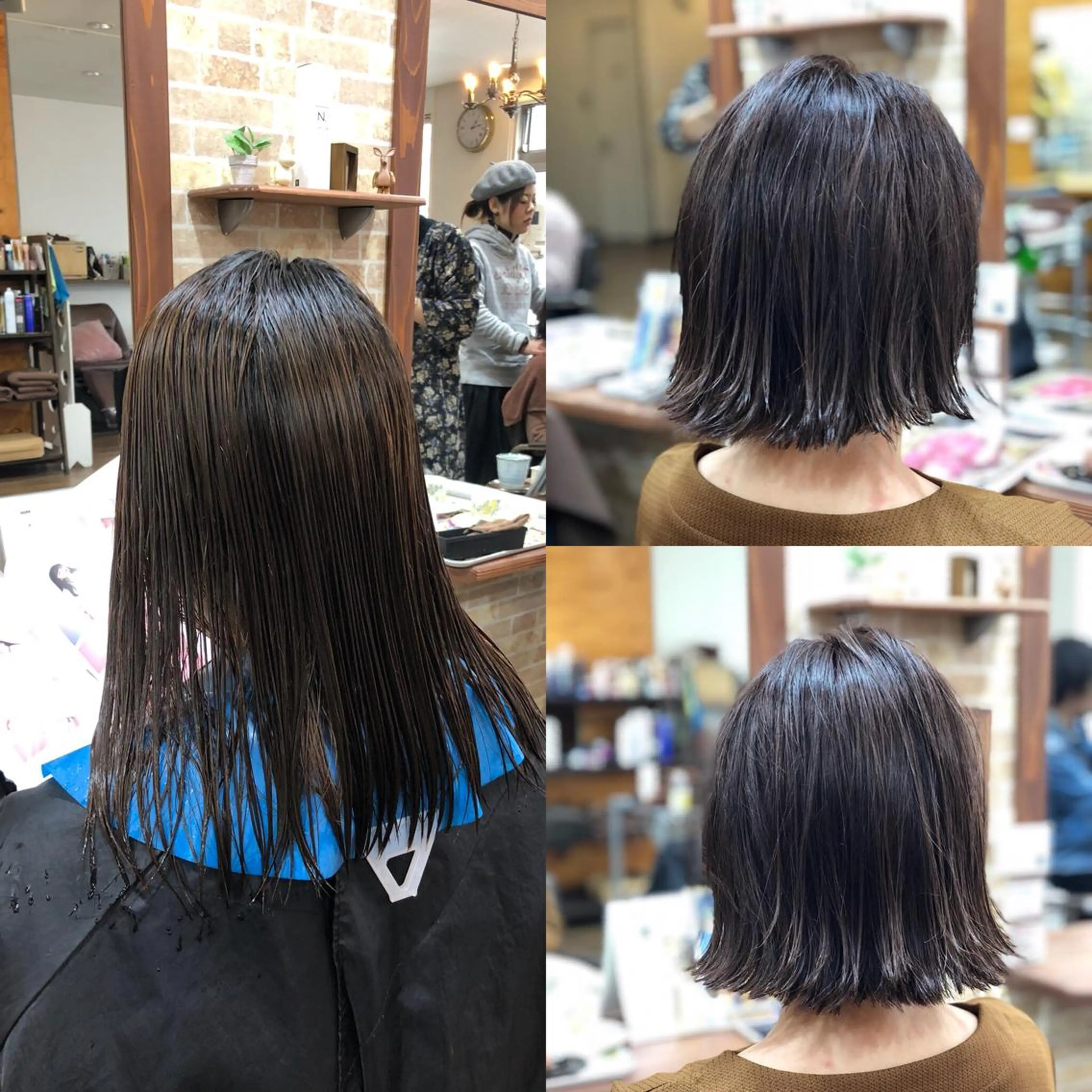 ミディアム カラー 藤井 一輝のヘアスタイル