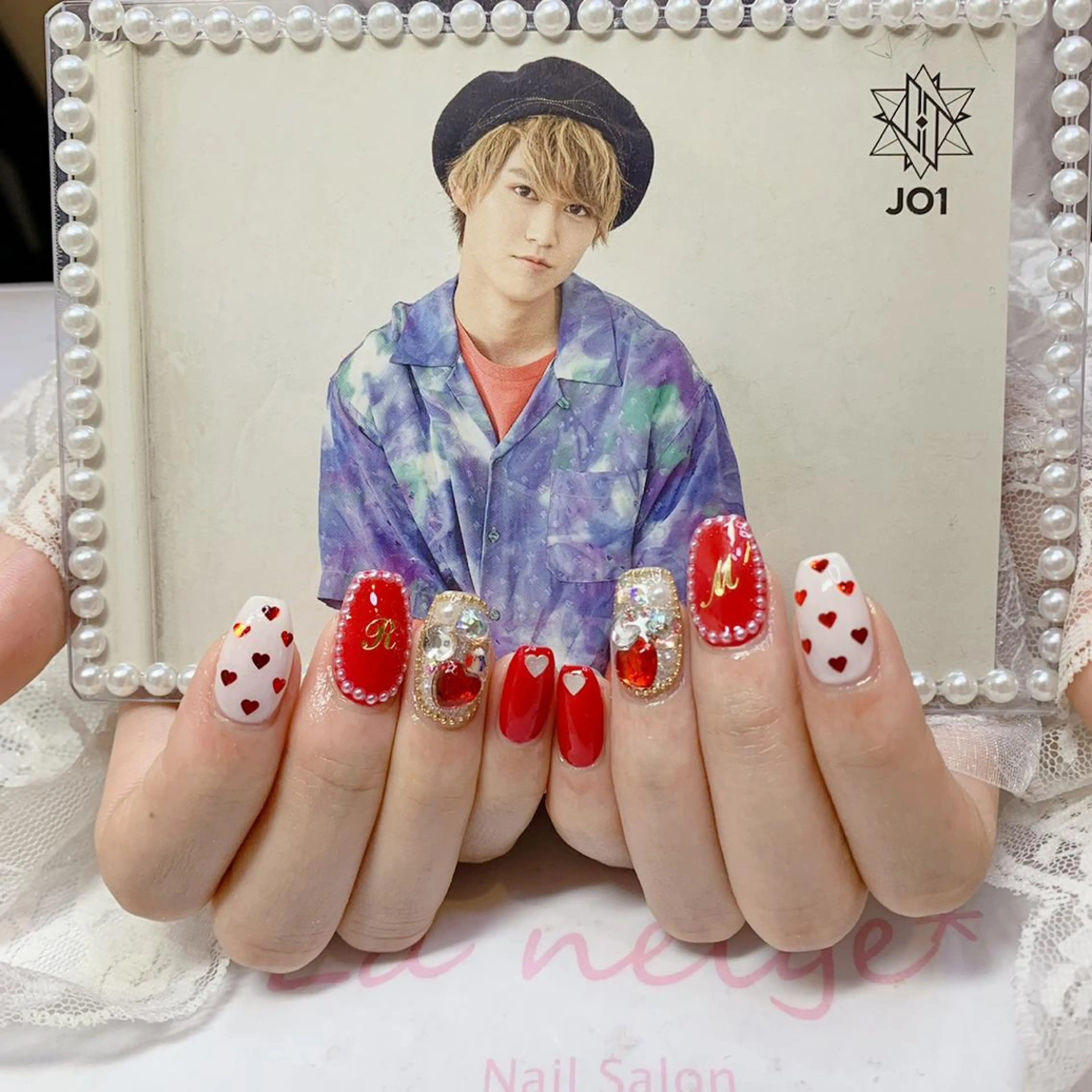 ネイル ハンドネイル La neige* yuki 🥯🍑のネイルデザイン