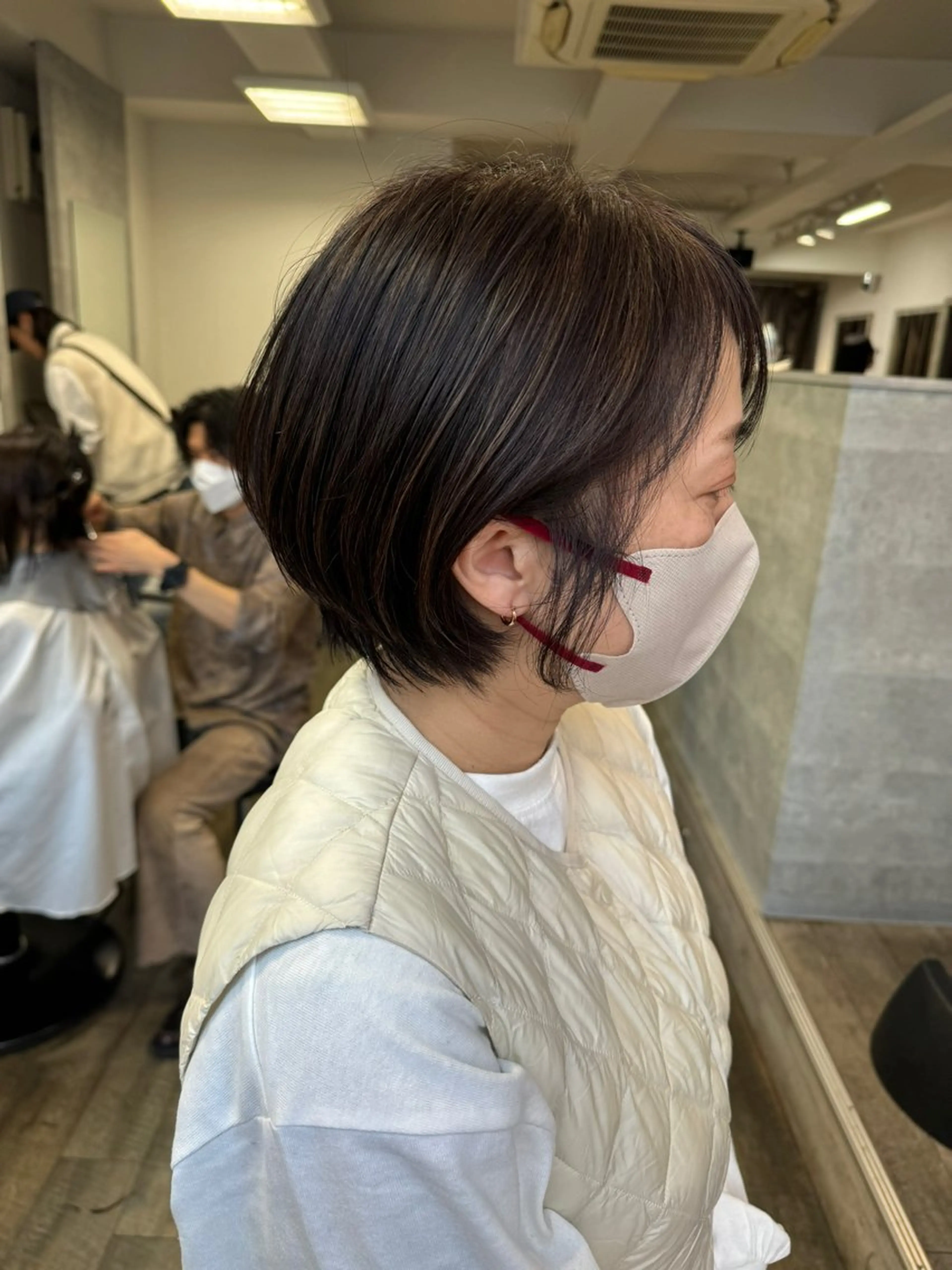 ショート 門野 優羽のヘアスタイル