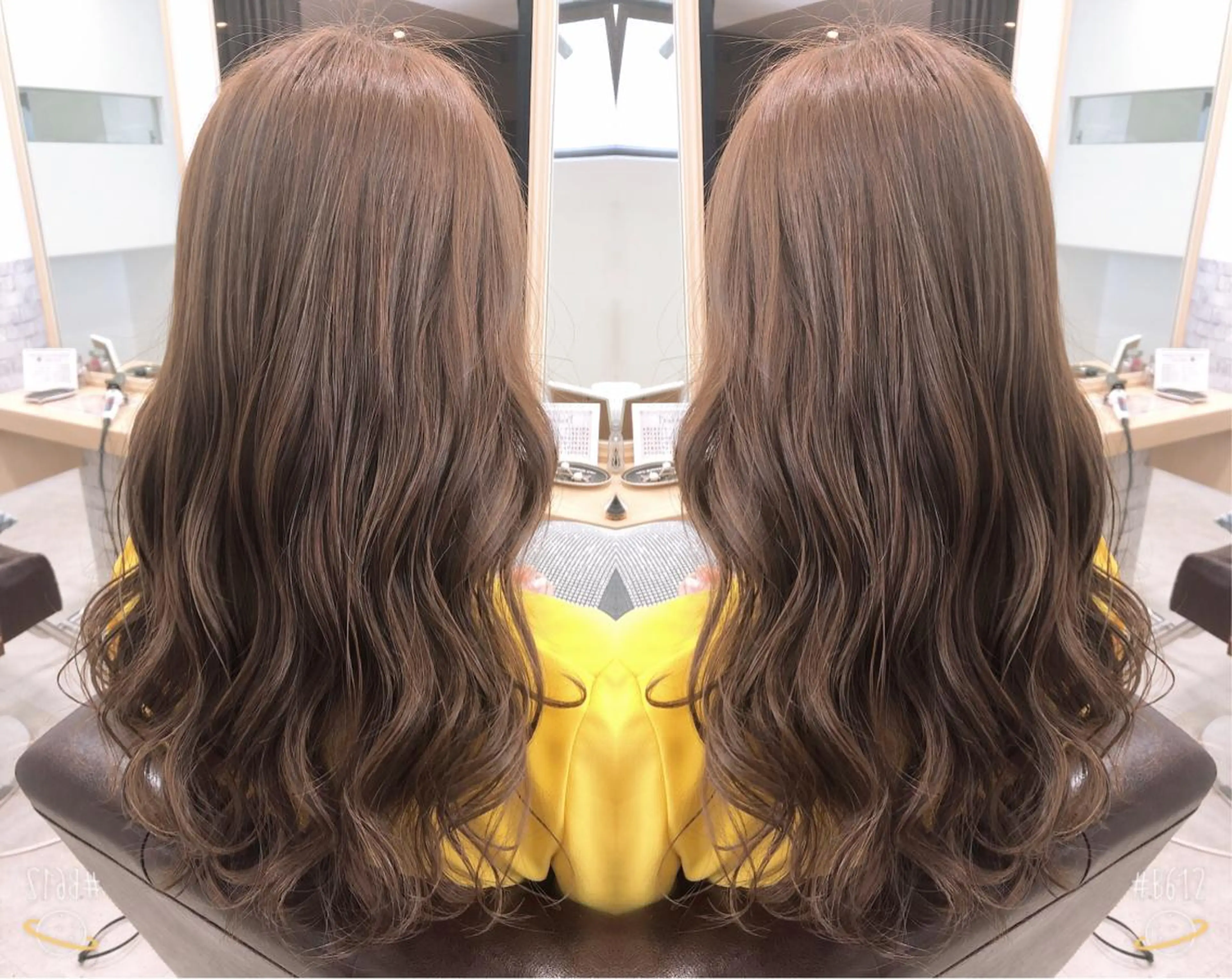 セミロング カット ヘアカラー トリートメント エイミーフセ所属・【eimee】 店長✂️TAKUMAのヘアスタイル