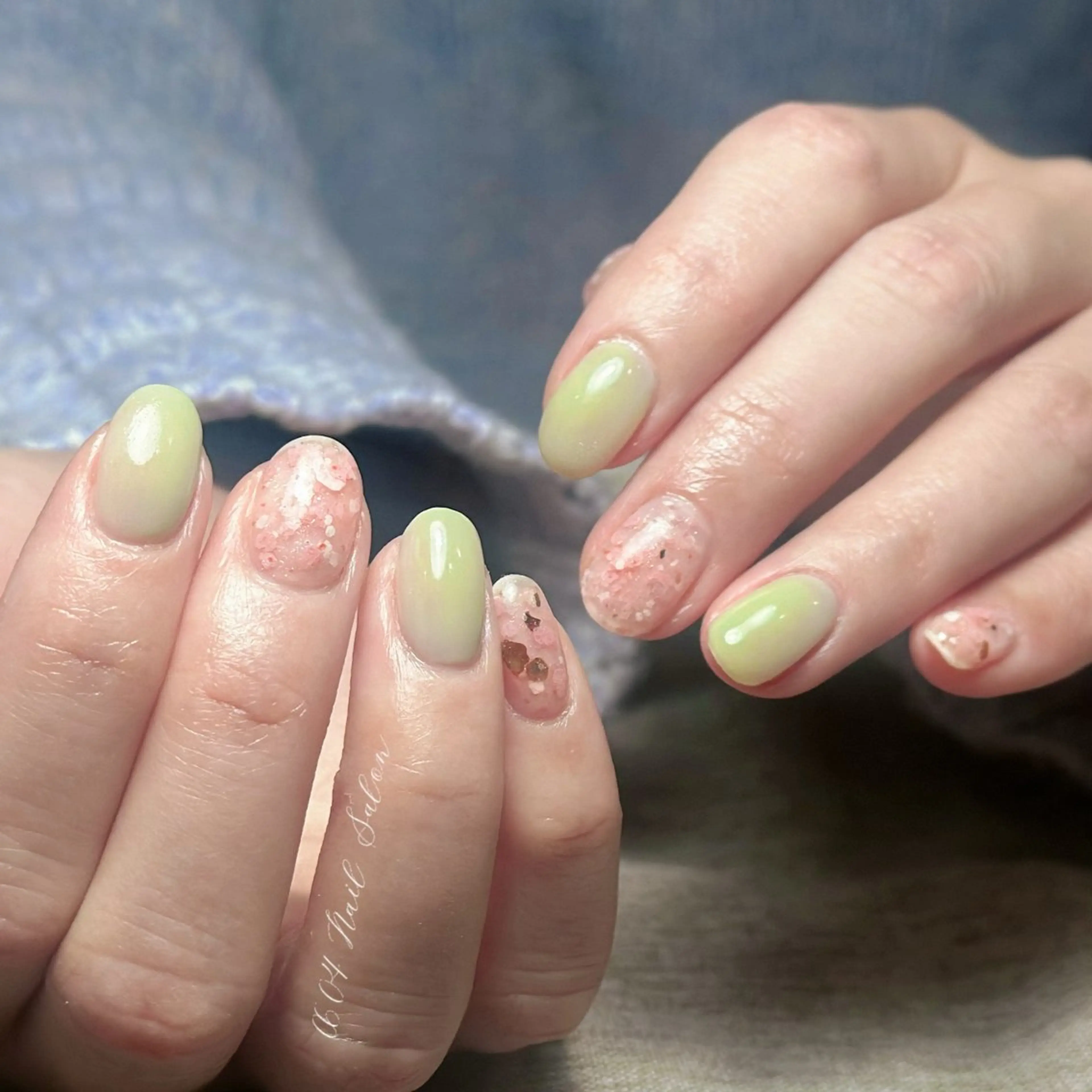 ネイル 桜ネイル ハンドネイル ishiro 🍂のネイルデザイン