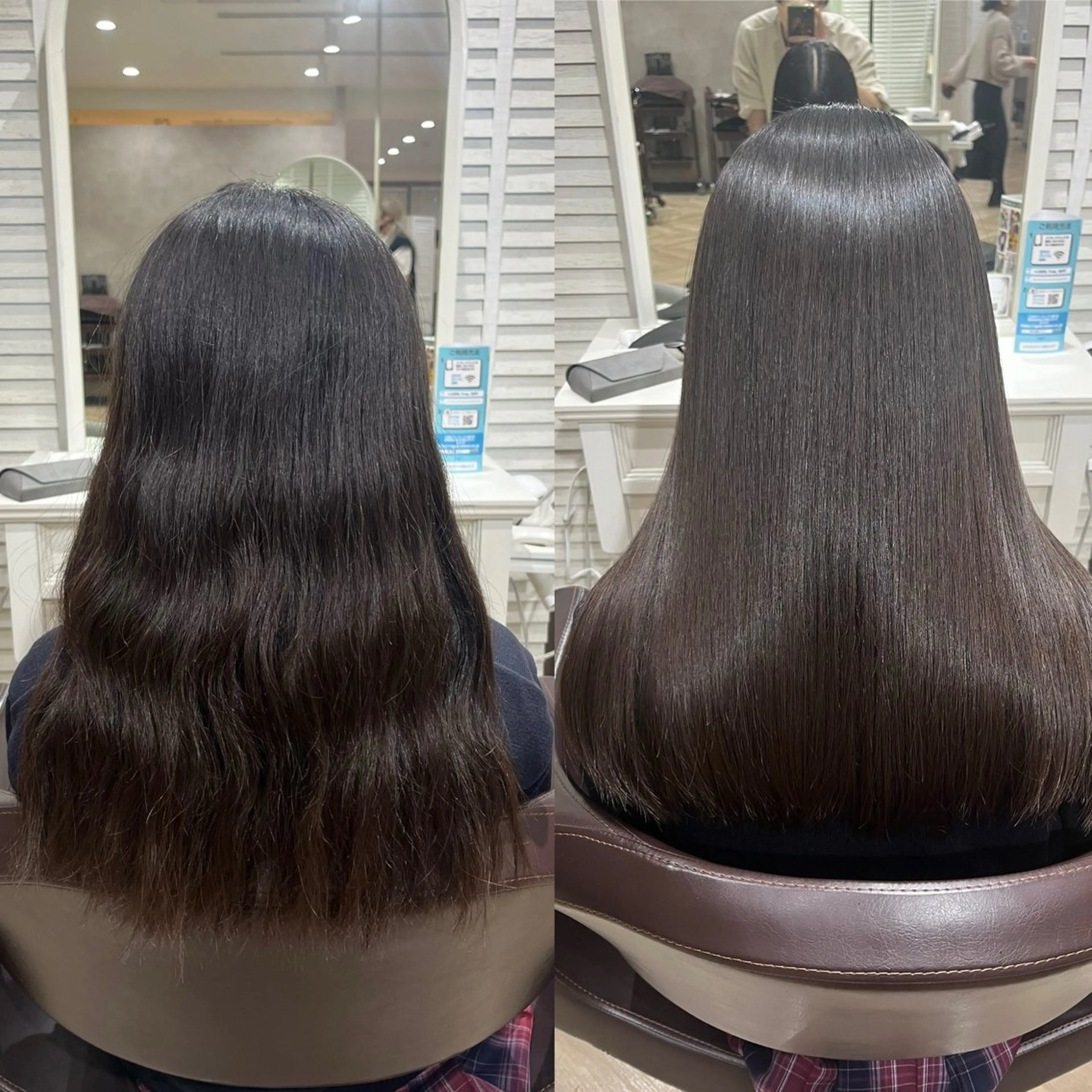 ロング 縮毛矯正 立石 ヒロトのヘアスタイル