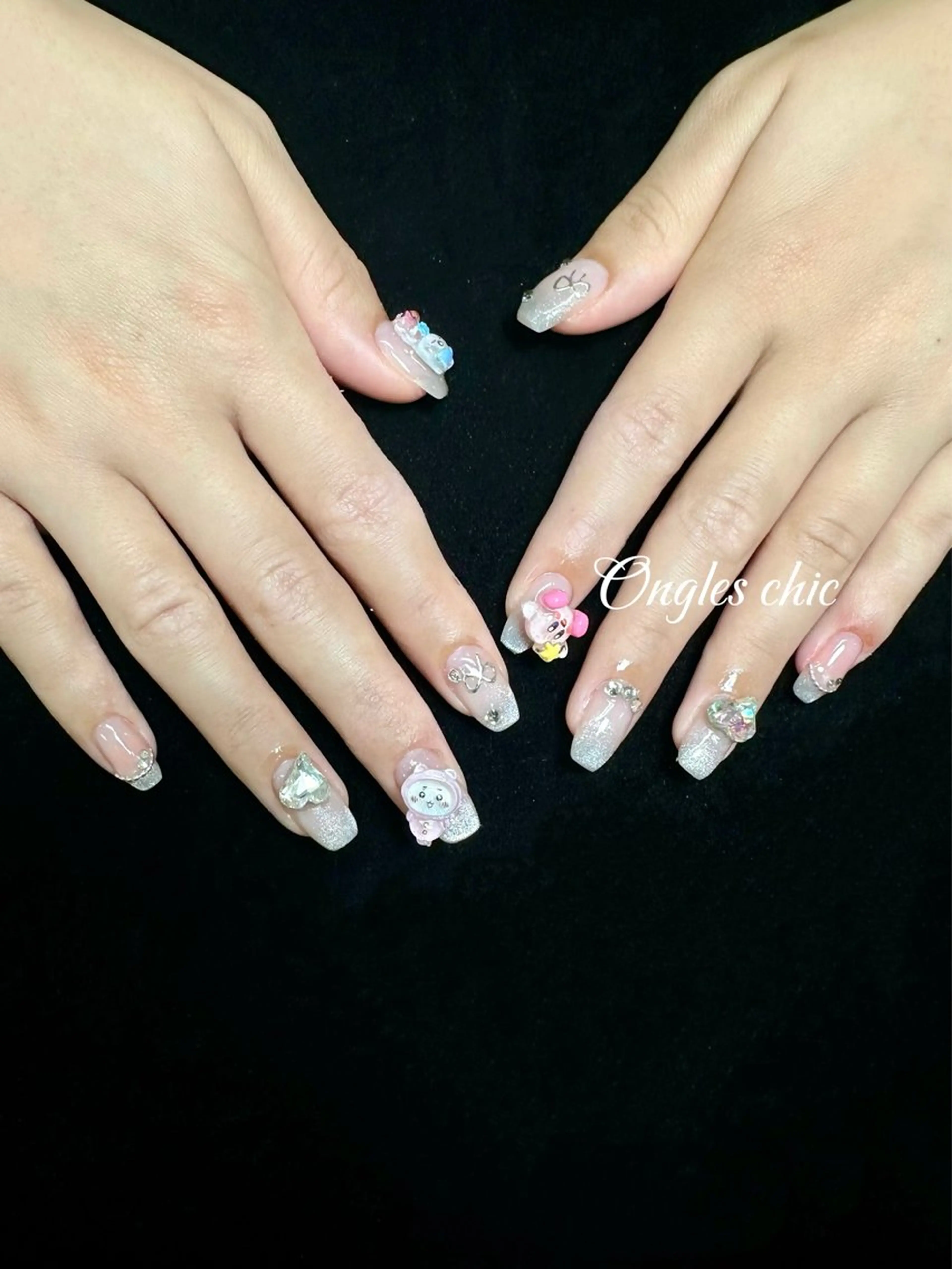 ネイル ハンドネイル ハンドケア ongles chicのネイルデザイン