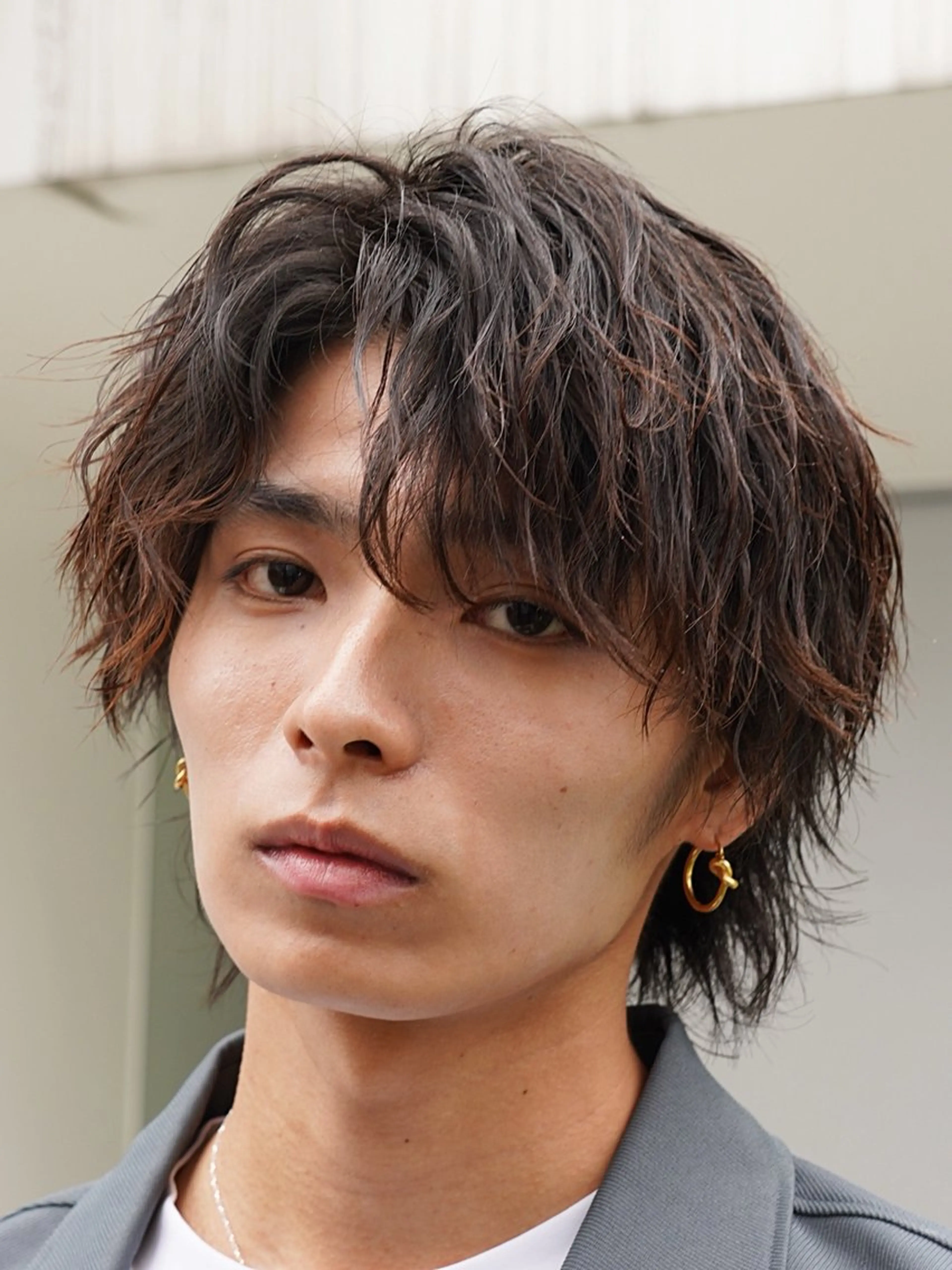 パーマ メンズ カット パーマ 当日予約⭕️ fifth渋谷太田のヘアスタイル
