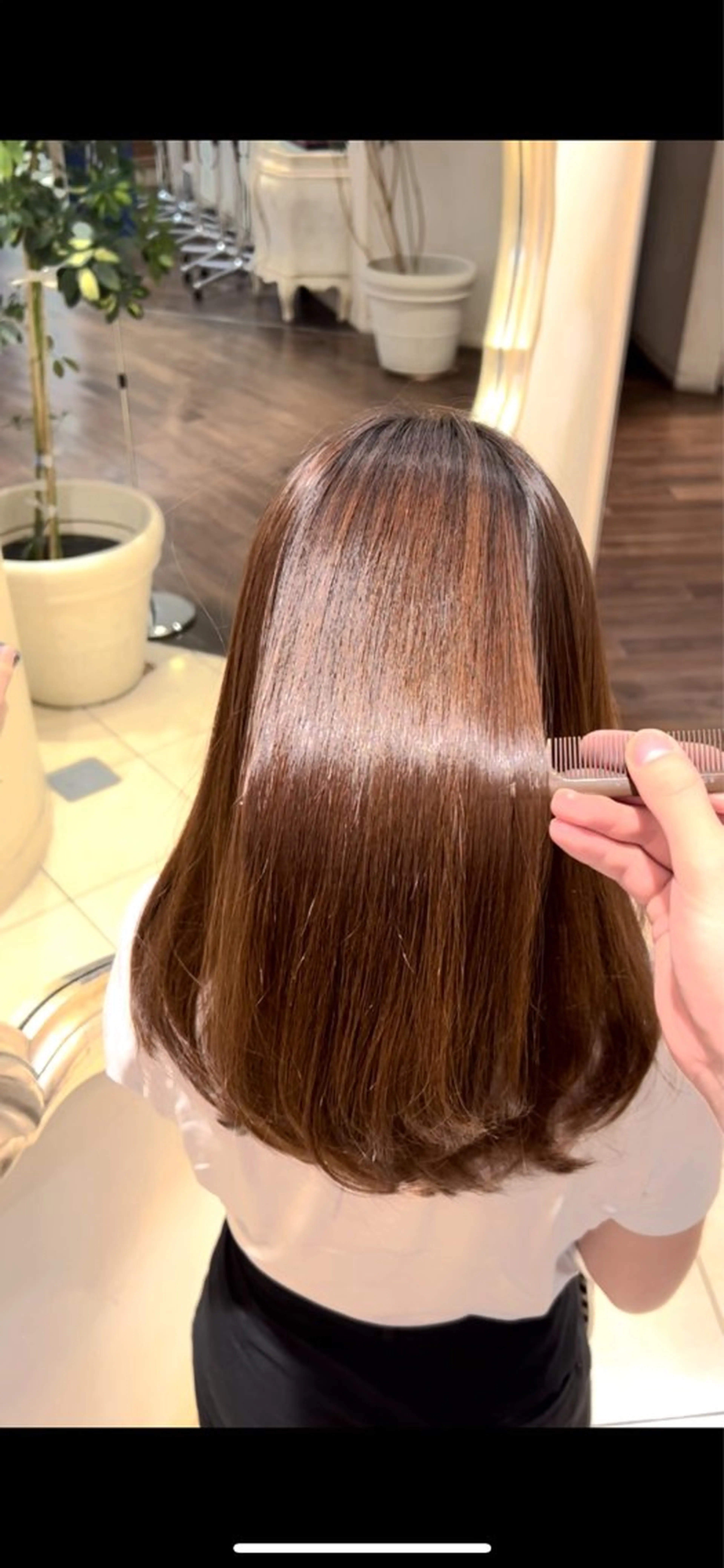 ロング 縮毛矯正 縮毛矯正 縮毛矯正／ストレート /yuyaのヘアスタイル