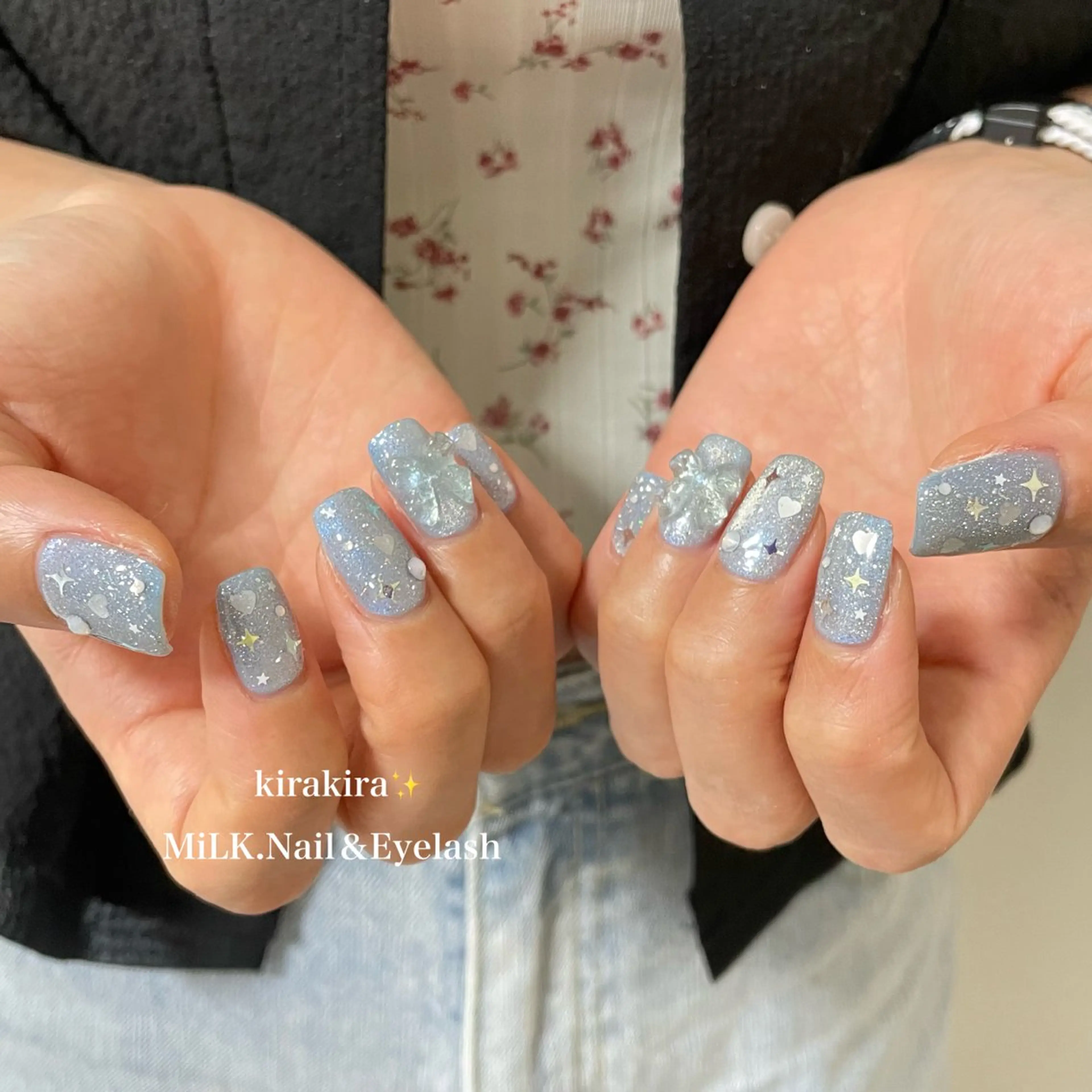 ネイル ハンドネイル MiLK. Nail&Eyelash所属・MiLK. wakaのマツエク・マツパデザイン